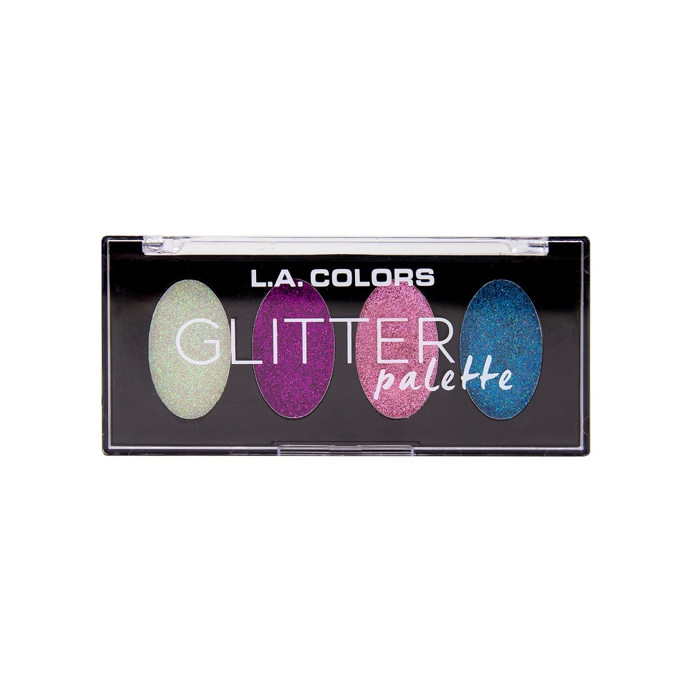 slide 1 of 1, L.A. Colors Glitter Magical Eyeshadow Palette, 1 ct
