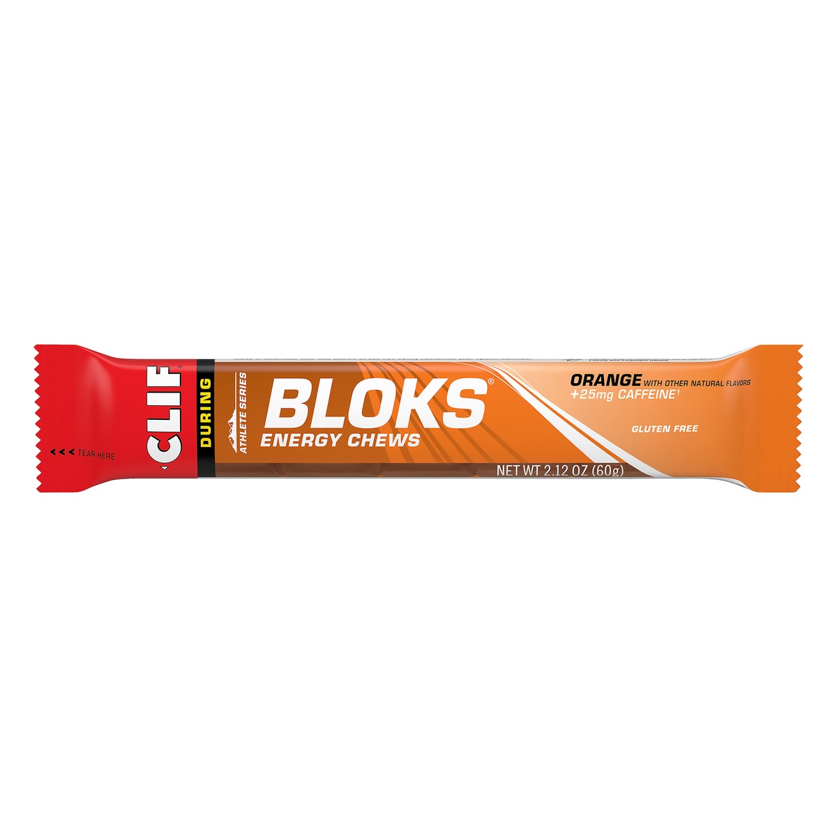 slide 1 of 10, CLIF Orange Energy Chews, 2.12 oz