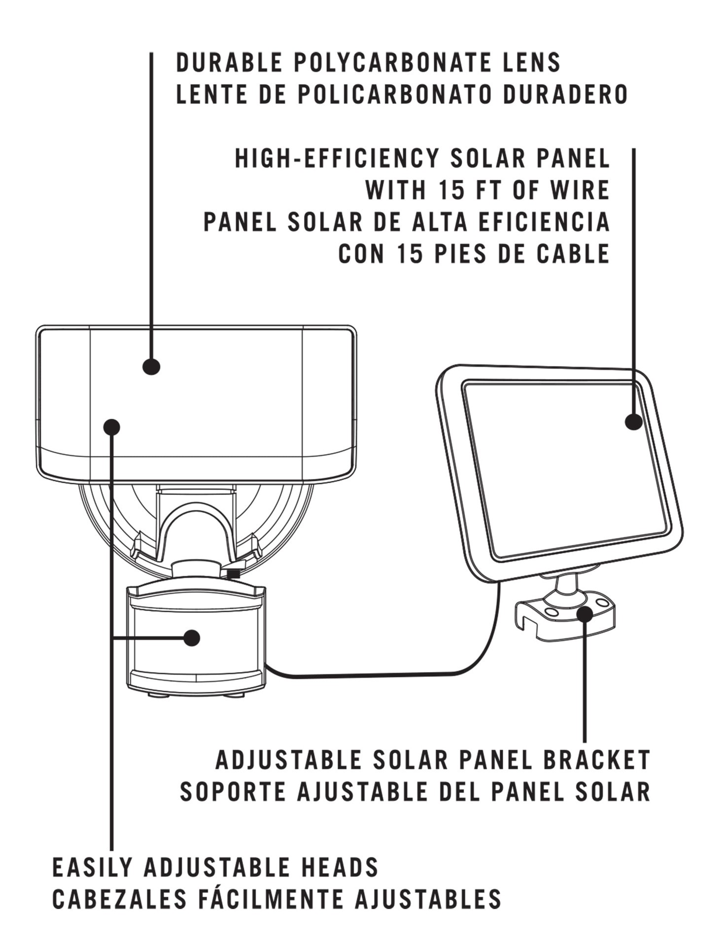 slide 4 of 6, Utilitech 180 -Degree 60 -Wattage Equivalent Solar LED Bronze 1 -Head Motion-Activated Flood Light with Timer 800 -Lumen, 1 ct