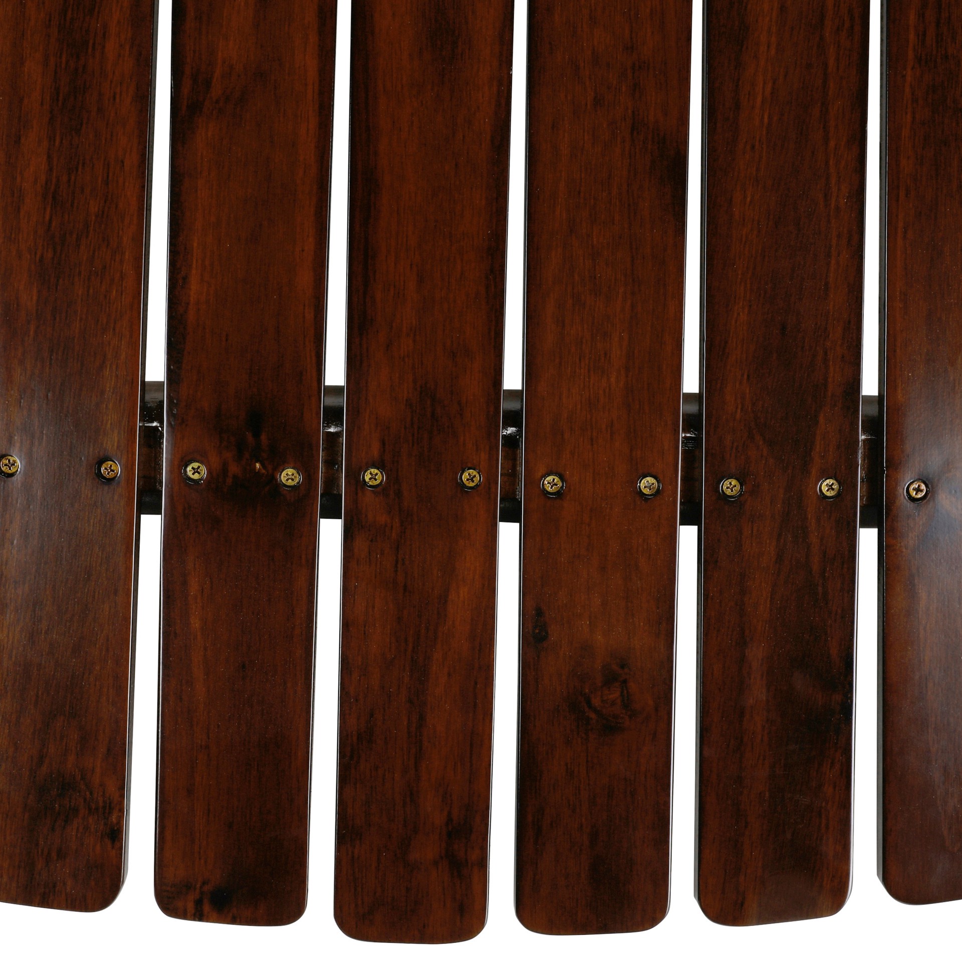 slide 2 of 6, Style Selections Joyful Days Dark Brown Wood Frame Rocking Chair with Slat Seat, 1 ct