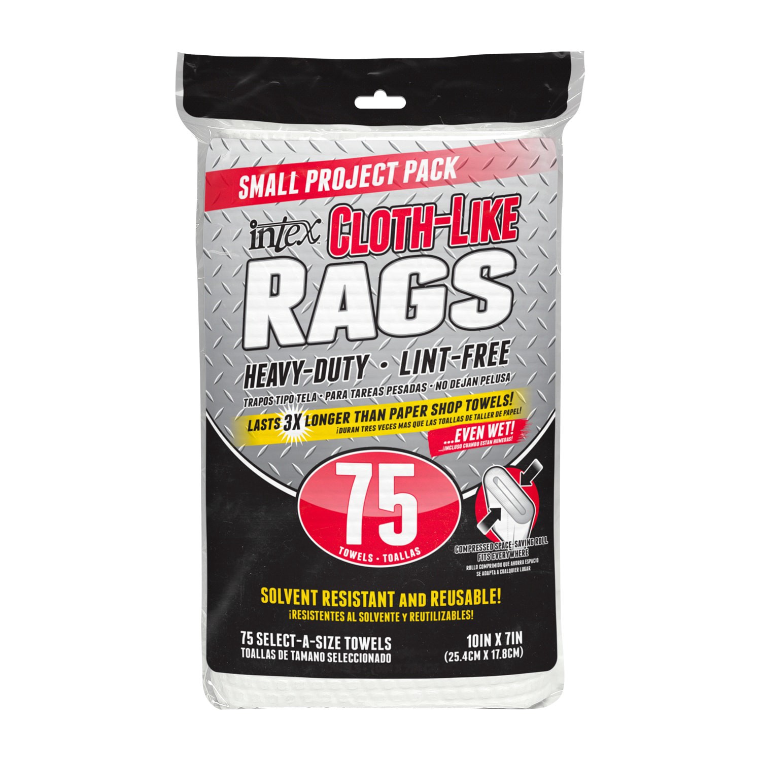 Intex Roll Towels 75 -Pack Natural fiber blend Cloth 1 ct | Shipt