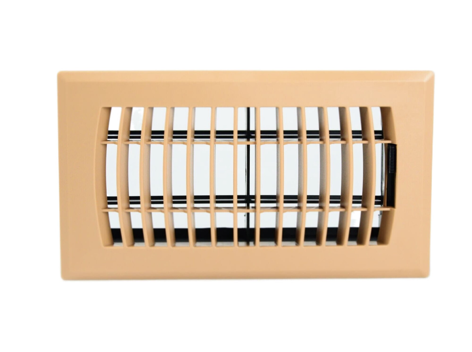 slide 2 of 6, RELIABILT 4-in x 8-in ABS resin Taupe Floor Register, 1 ct