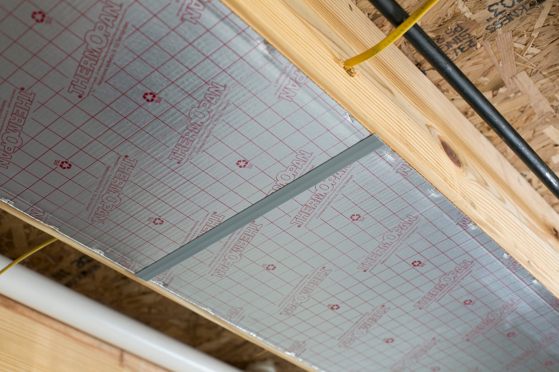 slide 2 of 6, IMPERIAL Aluminum-faced insulation Joist lining, 1 ct