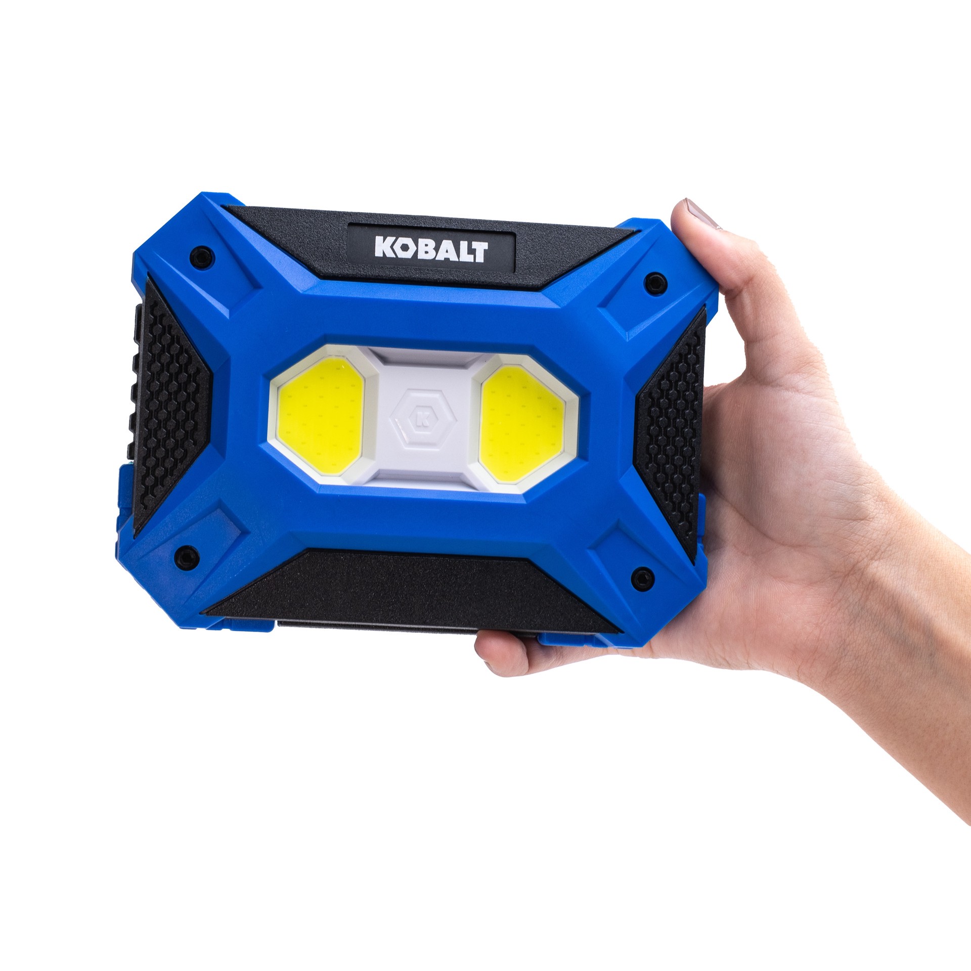 slide 6 of 6, Kobalt 6-volt 1000 -Lumens LED Battery-operated Portable Work Light 4 -Batteries Included, 1 ct
