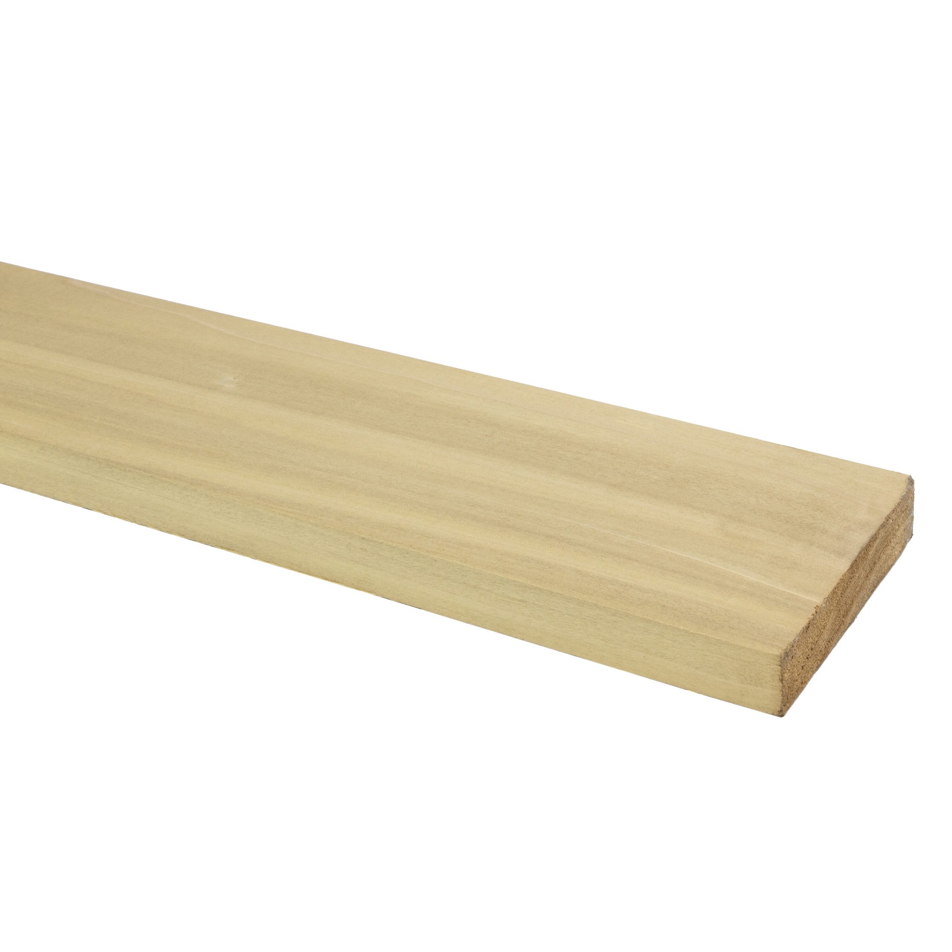 slide 1 of 6, RELIABILT 1-in x 4-in x 2-ft Unfinished FAS Better S4S Poplar Common Hardwood Board, 1 ct