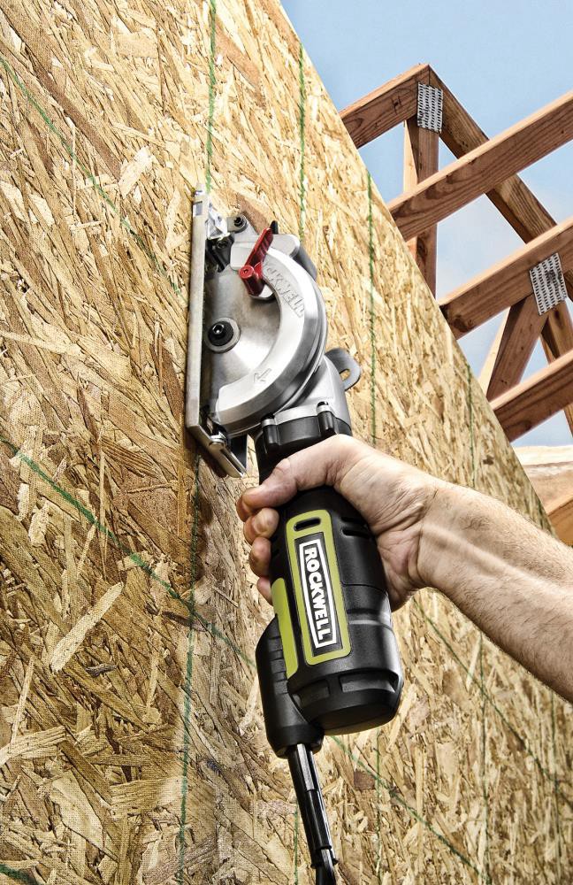 slide 5 of 6, ROCKWELL 4-1/2-in 24 -Tooth Fine Finish Carbide Circular saw blade Individual, 1 ct