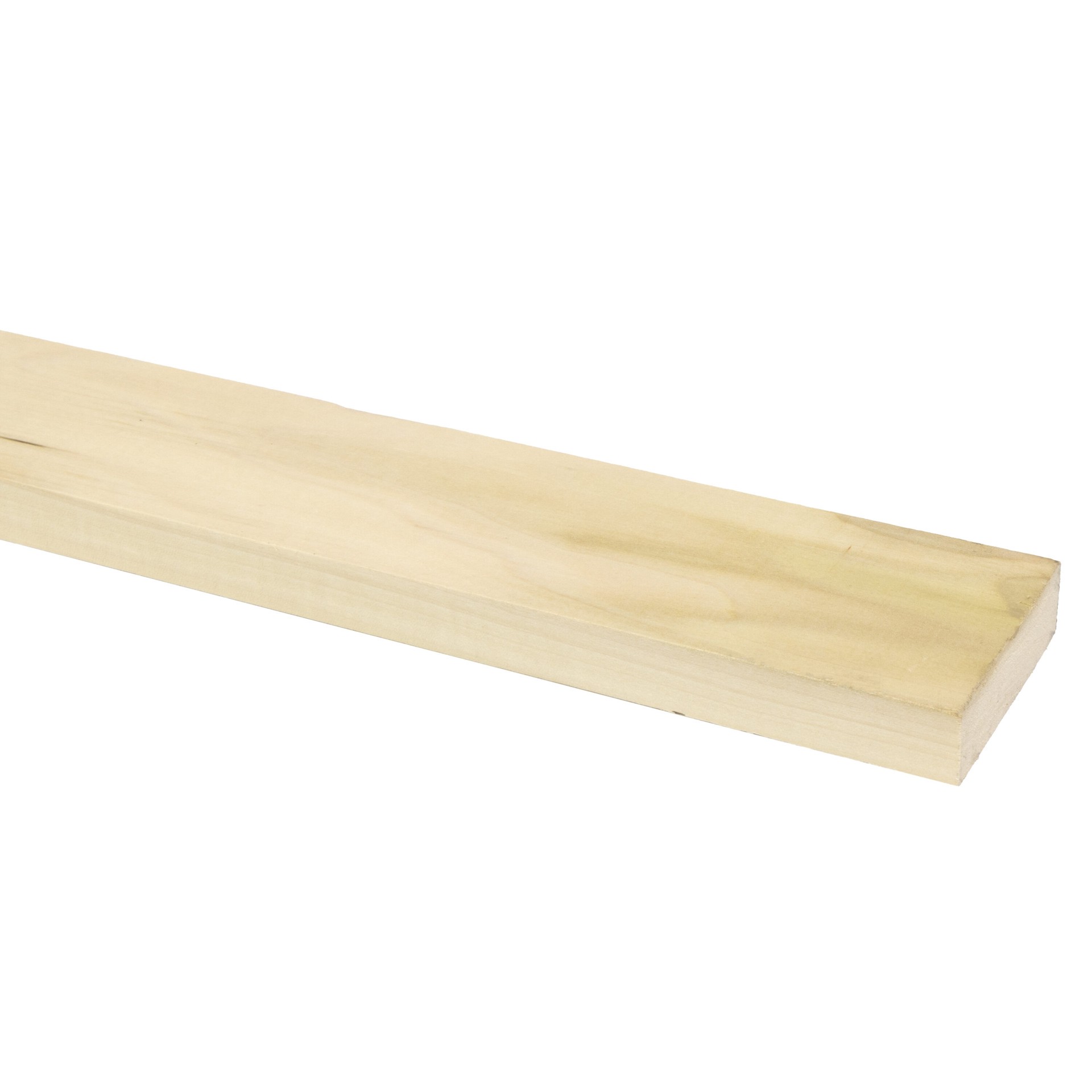 slide 1 of 6, RELIABILT 1-in x 3-in x 4-ft Unfinished FAS Better S4S Poplar Common Hardwood Board, 1 ct