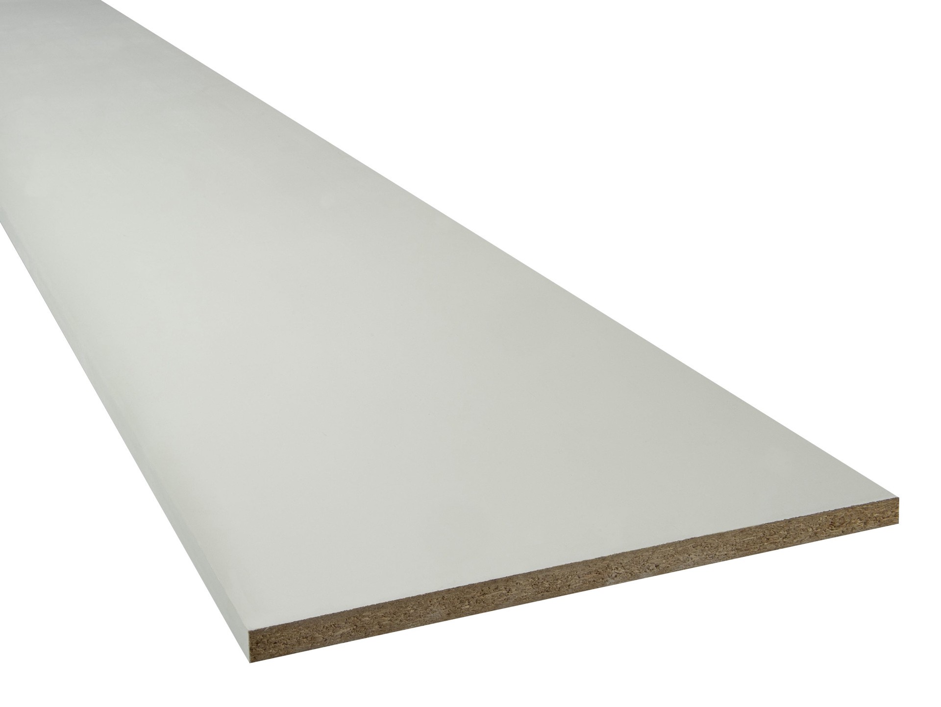 slide 1 of 1, RELIABILT 48-in L x 11.25-in D x 0.75-in H White Uv Coated Rectangular Shelf Board, 1 ct