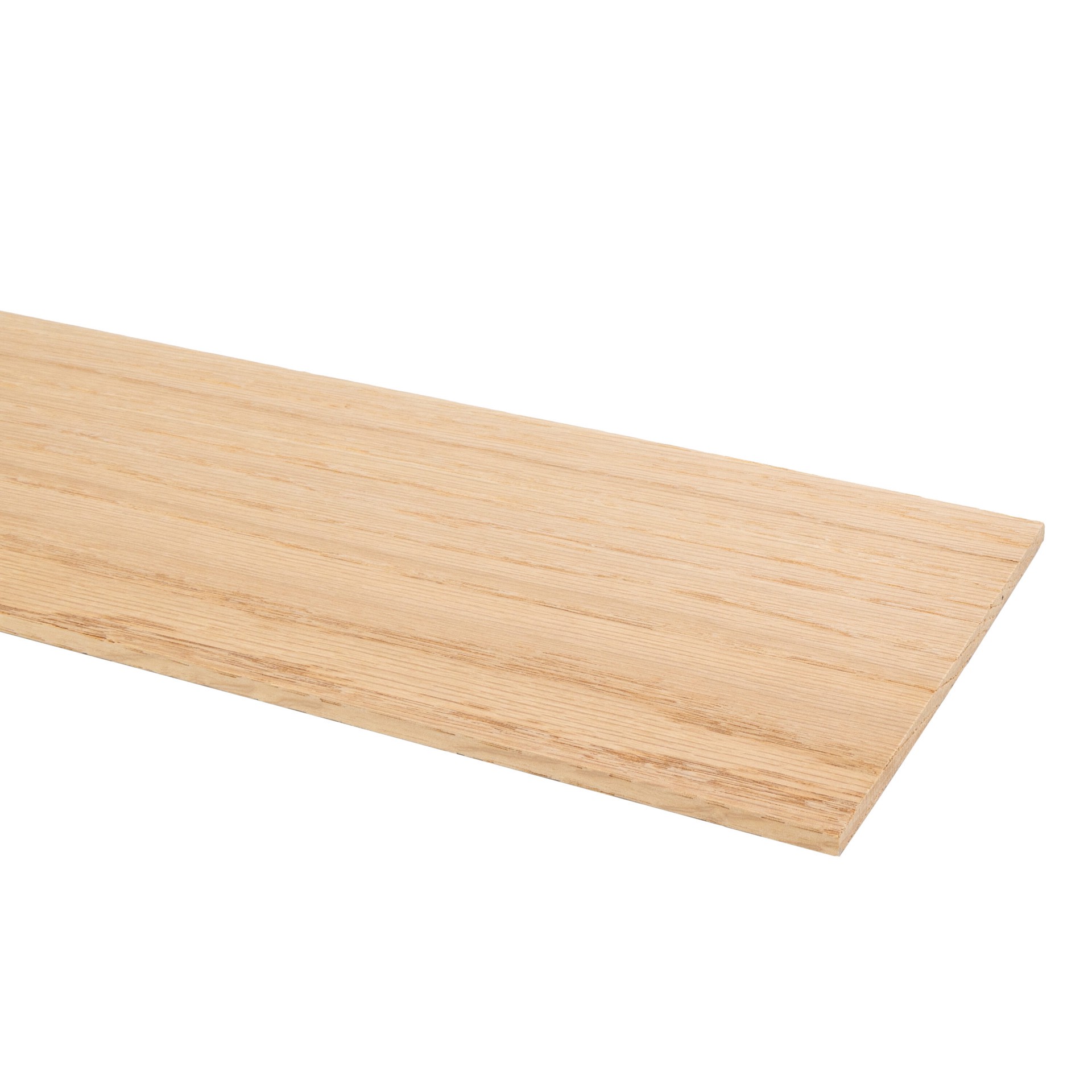 slide 1 of 6, RELIABILT 1/4-in x 6-in x 2-ft Unfinished FAS Better S4S Red oak Common Hardwood Board, 1 ct