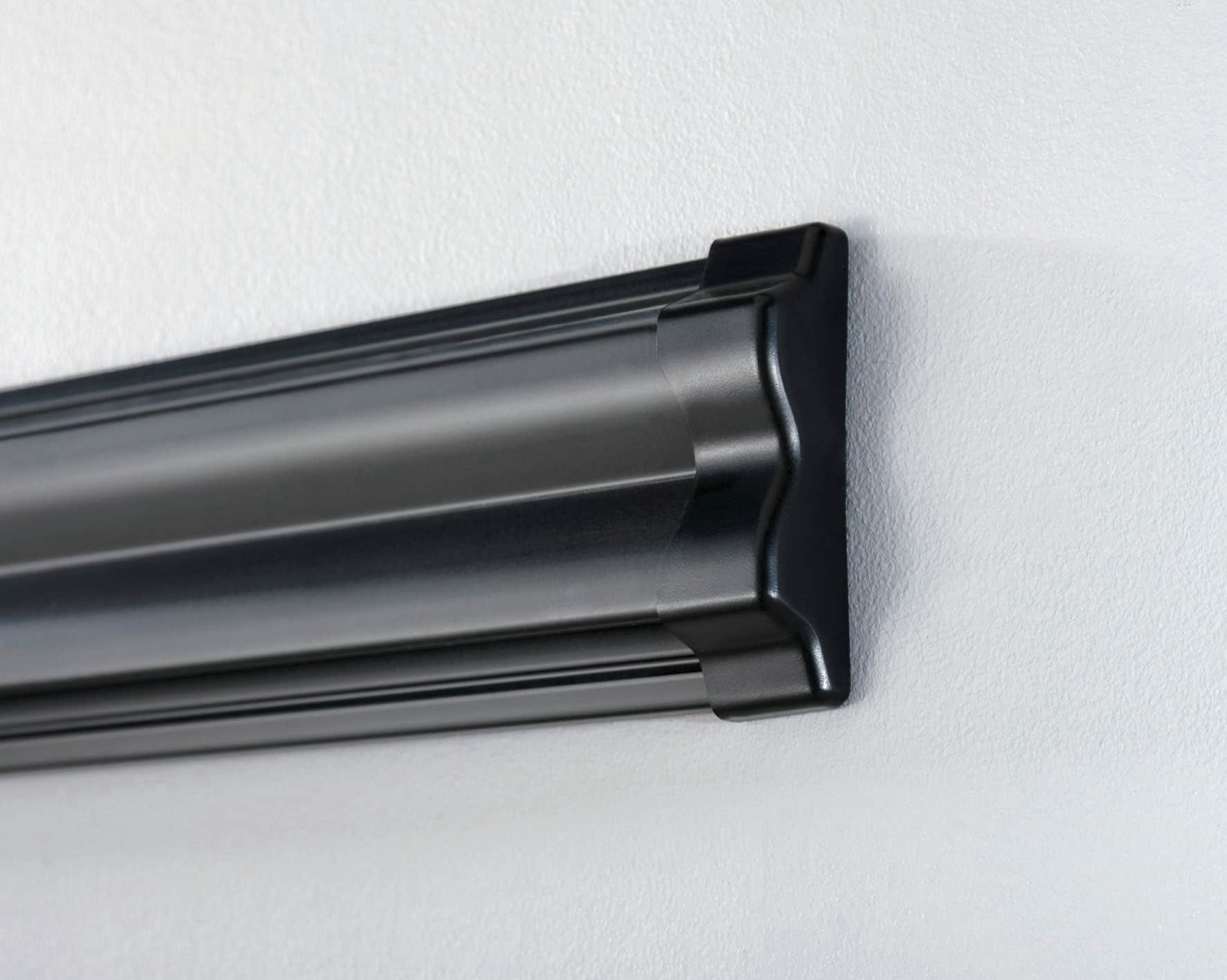 slide 4 of 6, Kobalt 32-in Black Plastic Multipurpose Storage rail, 1 ct