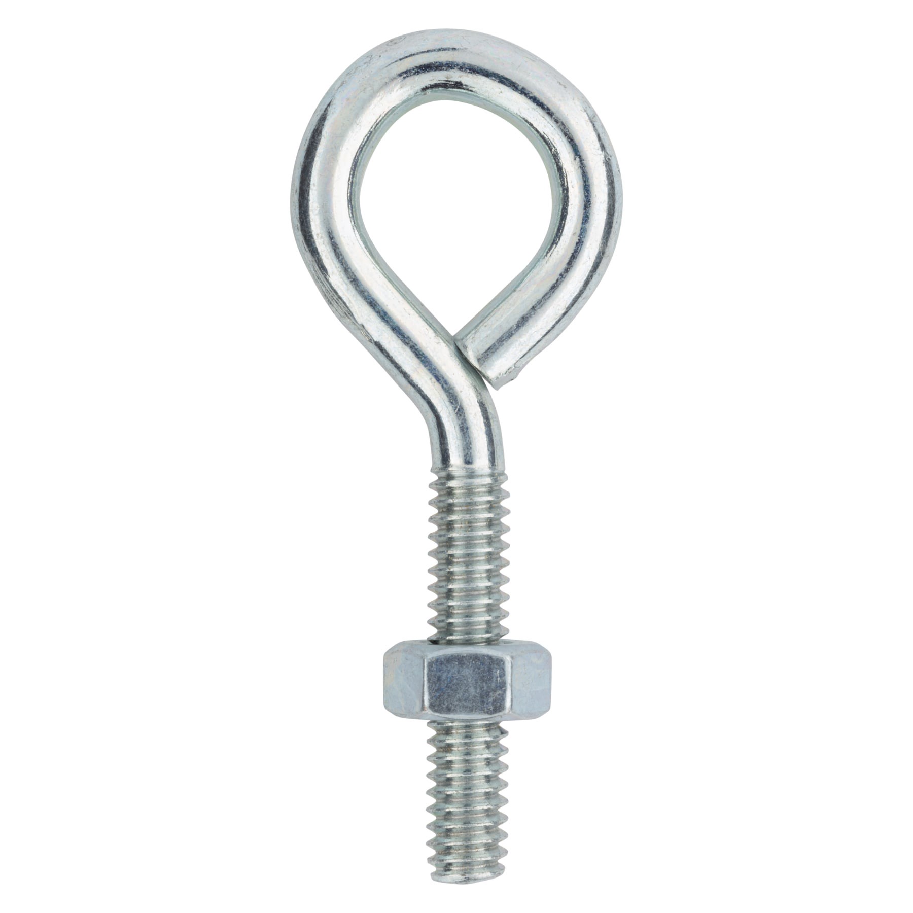 slide 2 of 5, National Hardware 1/4-in 1/4-in x 2-1/2-in Zinc-plated Interior/Exterior Fine Thread Eye Bolt, 1 ct
