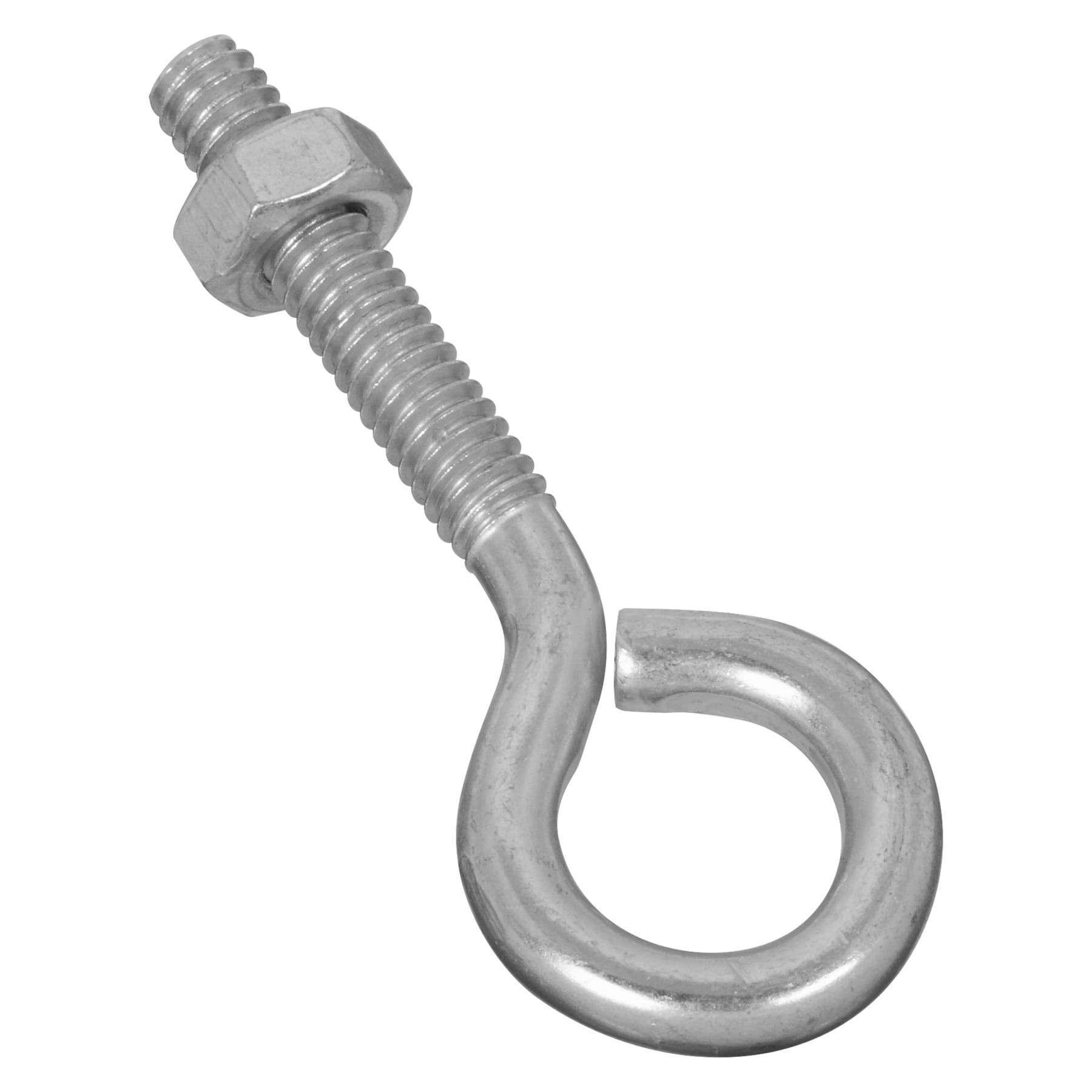 slide 1 of 5, National Hardware 1/4-in 1/4-in x 2-1/2-in Zinc-plated Interior/Exterior Fine Thread Eye Bolt, 1 ct