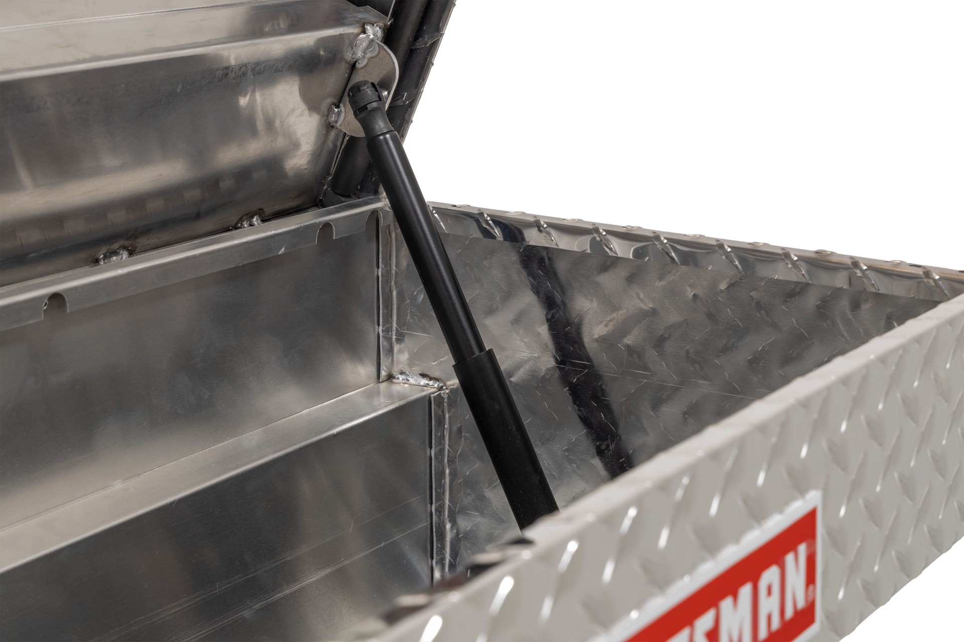 slide 5 of 6, CRAFTSMAN 46.86-in x 15.73-in x 13.27-in Silver Aluminum Side mount Truck Tool Box, 1 ct