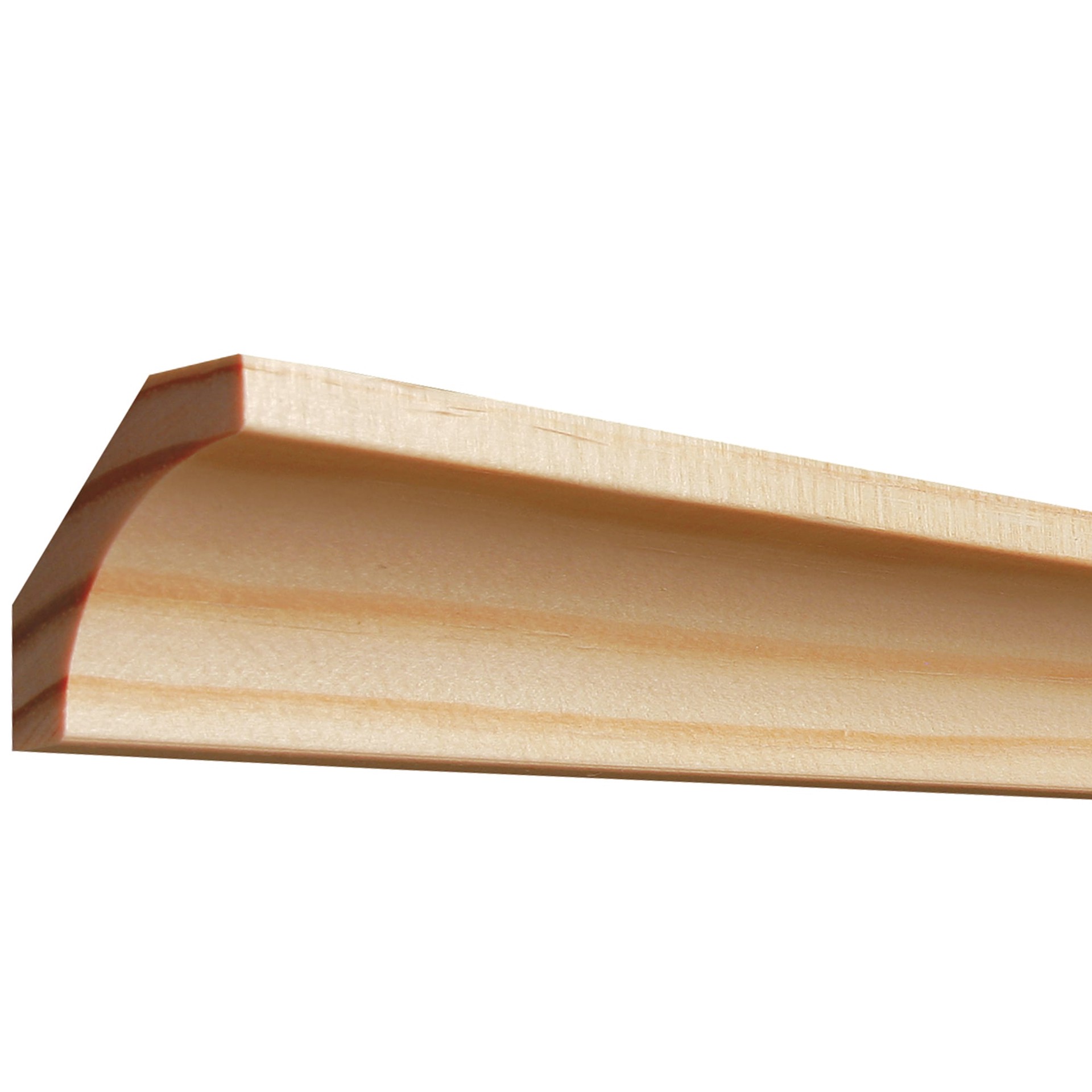 slide 1 of 6, RELIABILT Craftsman 1-3/4-in x 12-ft Unfinished Pine 85 Cove Moulding, 1 ct