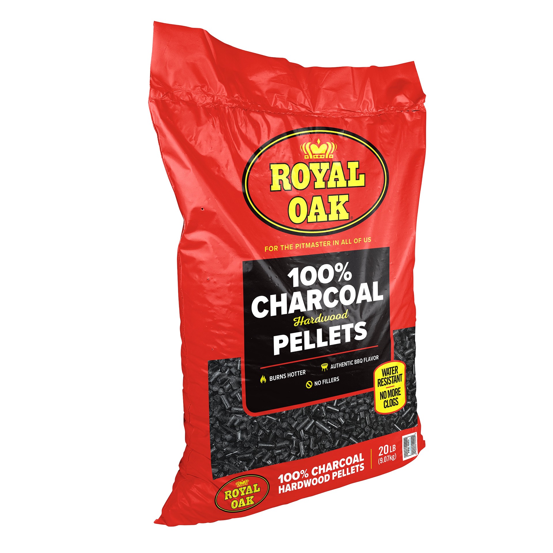 slide 4 of 6, Royal Oak BBQ Flavor 20-lb Wood Pellets, 1 ct