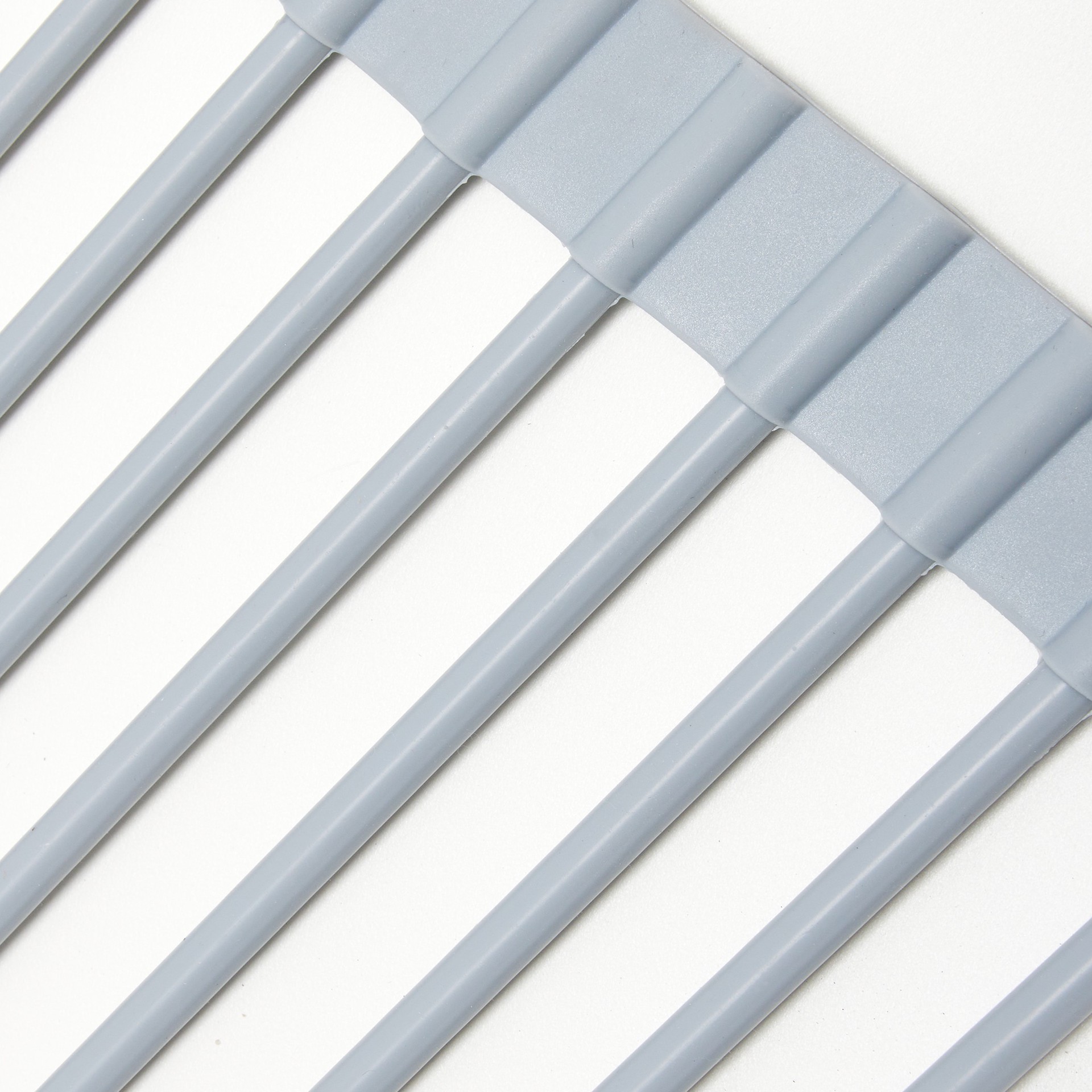 slide 2 of 5, Style Selections 13-in W x 20.5-in L x 0.25-in H Stainless steel Dish rack, 1 ct