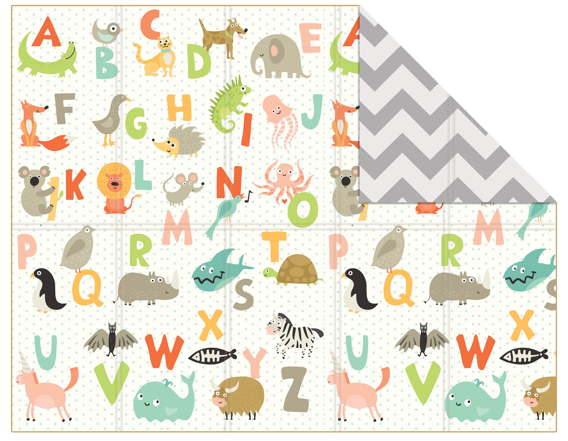 slide 1 of 5, Best Step 57.8-in x 77.5-in Multi-color Indoor Animals Play Mat, 1 ct