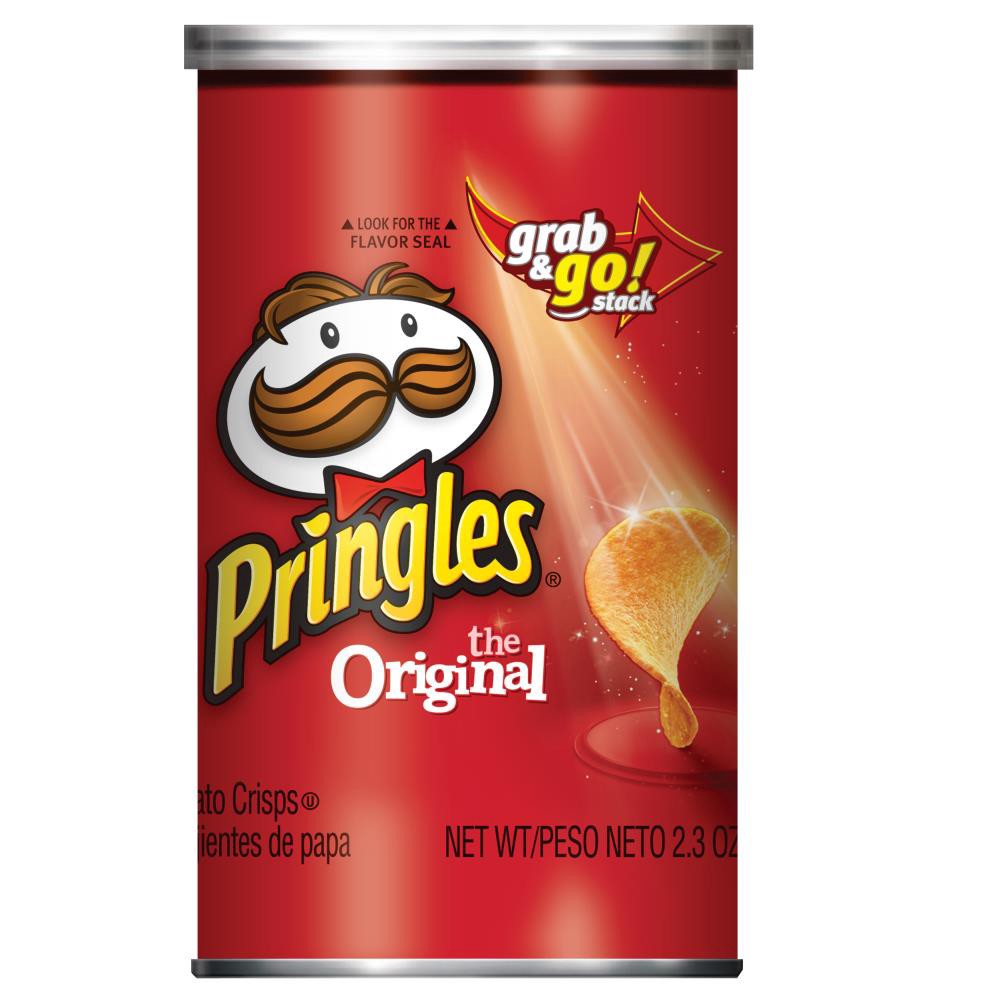 slide 1 of 1, Kellogg's Pringles Grab N Go Original Corn Chips/Snacks - Tantalizing Taste of Potato - On-the-Go Snacking, 1 ct