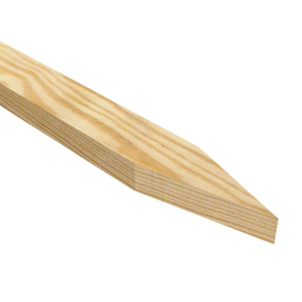 slide 1 of 6, 12 -Pack 36.0-in Wood Multipurpose Landscape Stake, 1 ct
