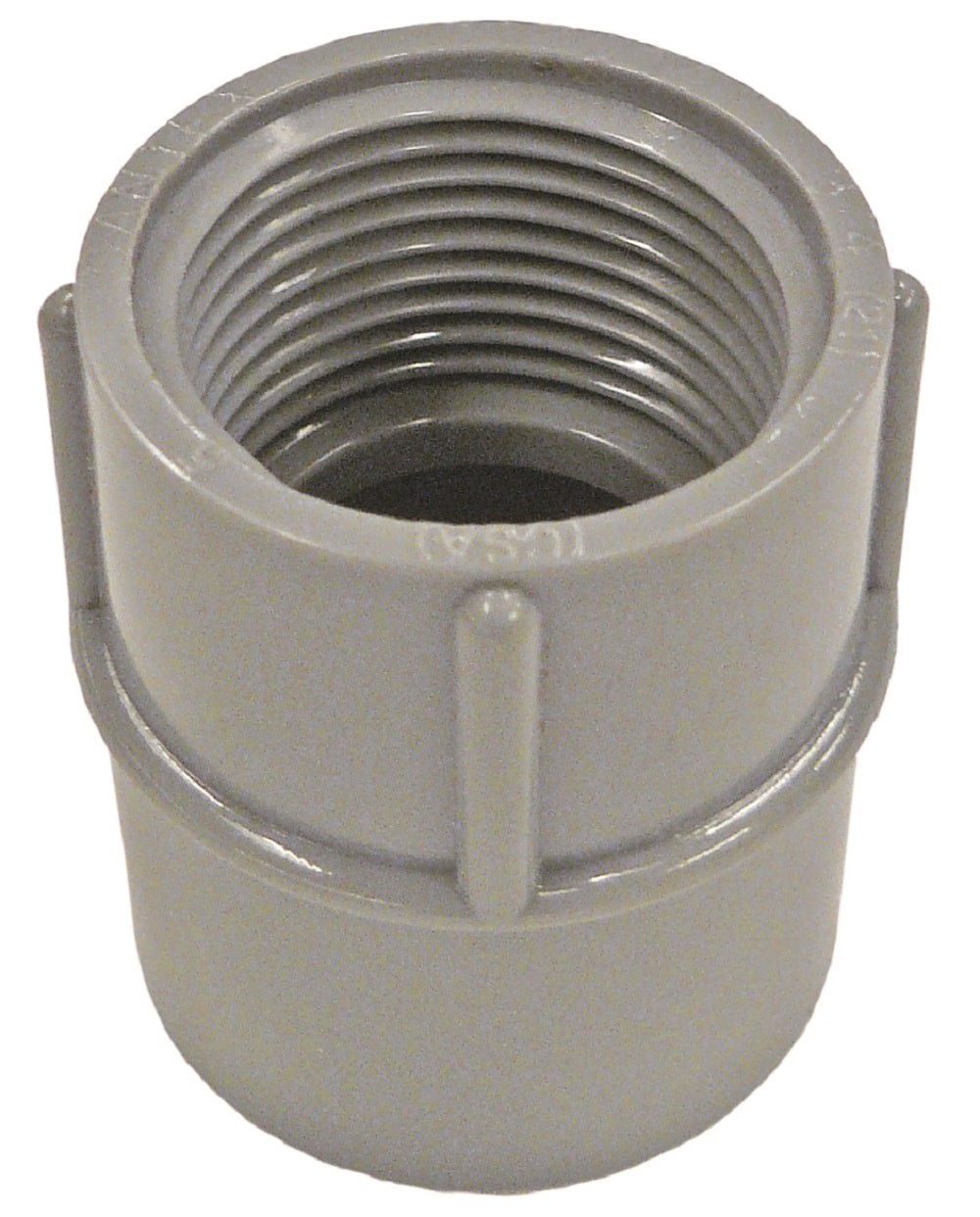 slide 1 of 6, CANTEX 1-1/2-in Schedule 40, Schedule 80 Plastic Combination Connector Conduit Fittings, 1 ct