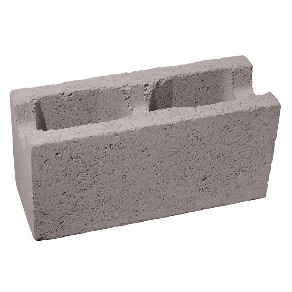 slide 1 of 1, 6-in W x 8-in H x 16-in L Concrete Block, 1 ct