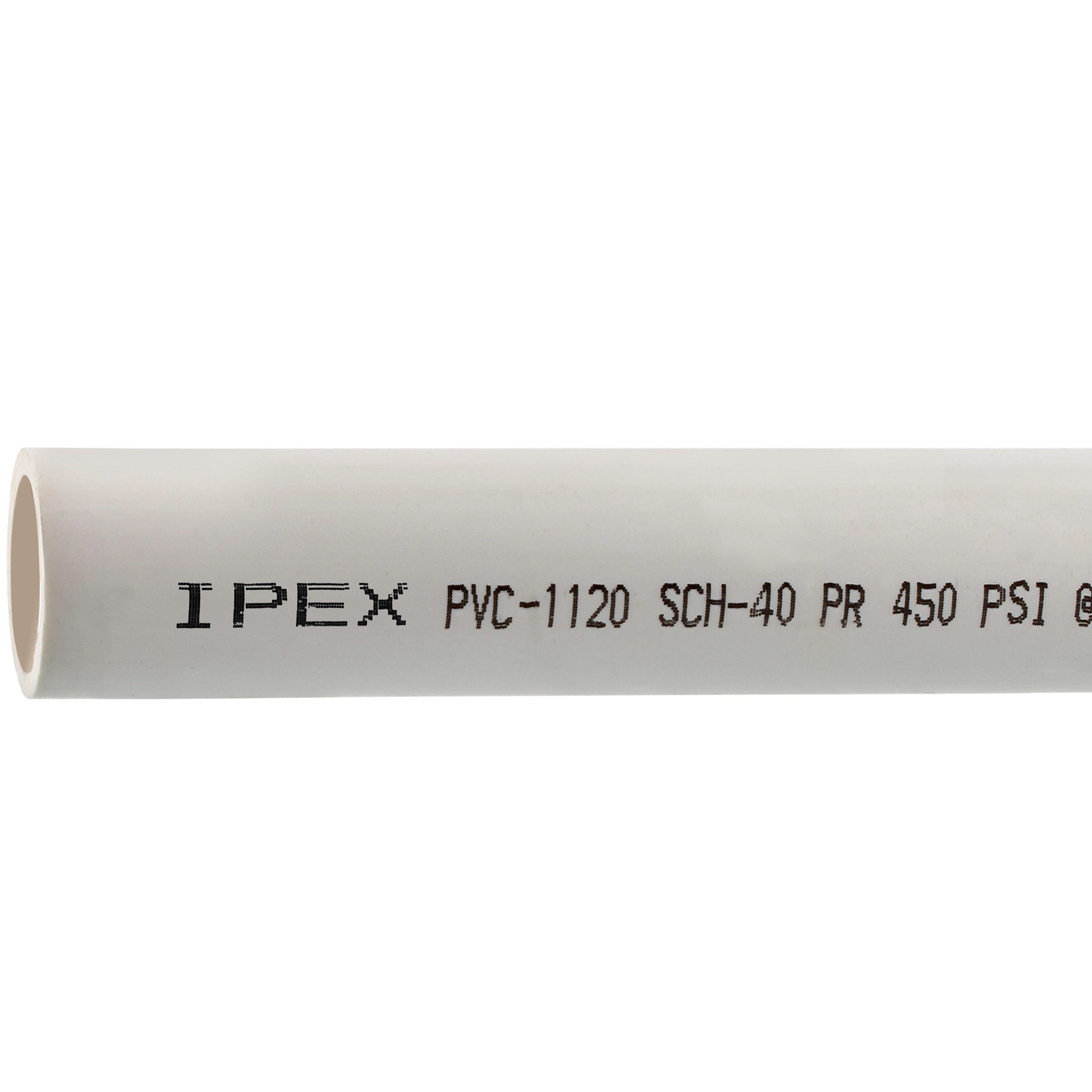 slide 1 of 1, IPEX 1-in x 5-ft 450 Psi Schedule 40 PVC Pipe, 1 ct