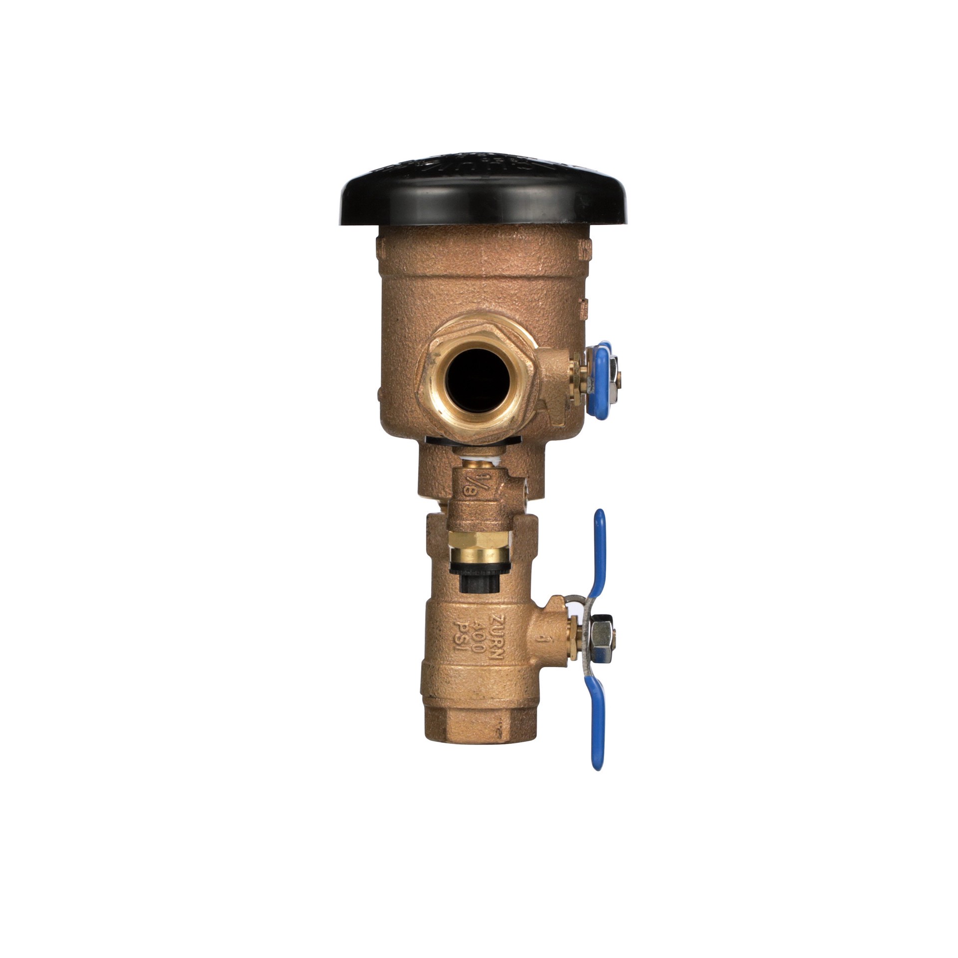 slide 3 of 6, Zurn Wilkins 1-in Bronze FNPT Pressure relief valve, 1 ct