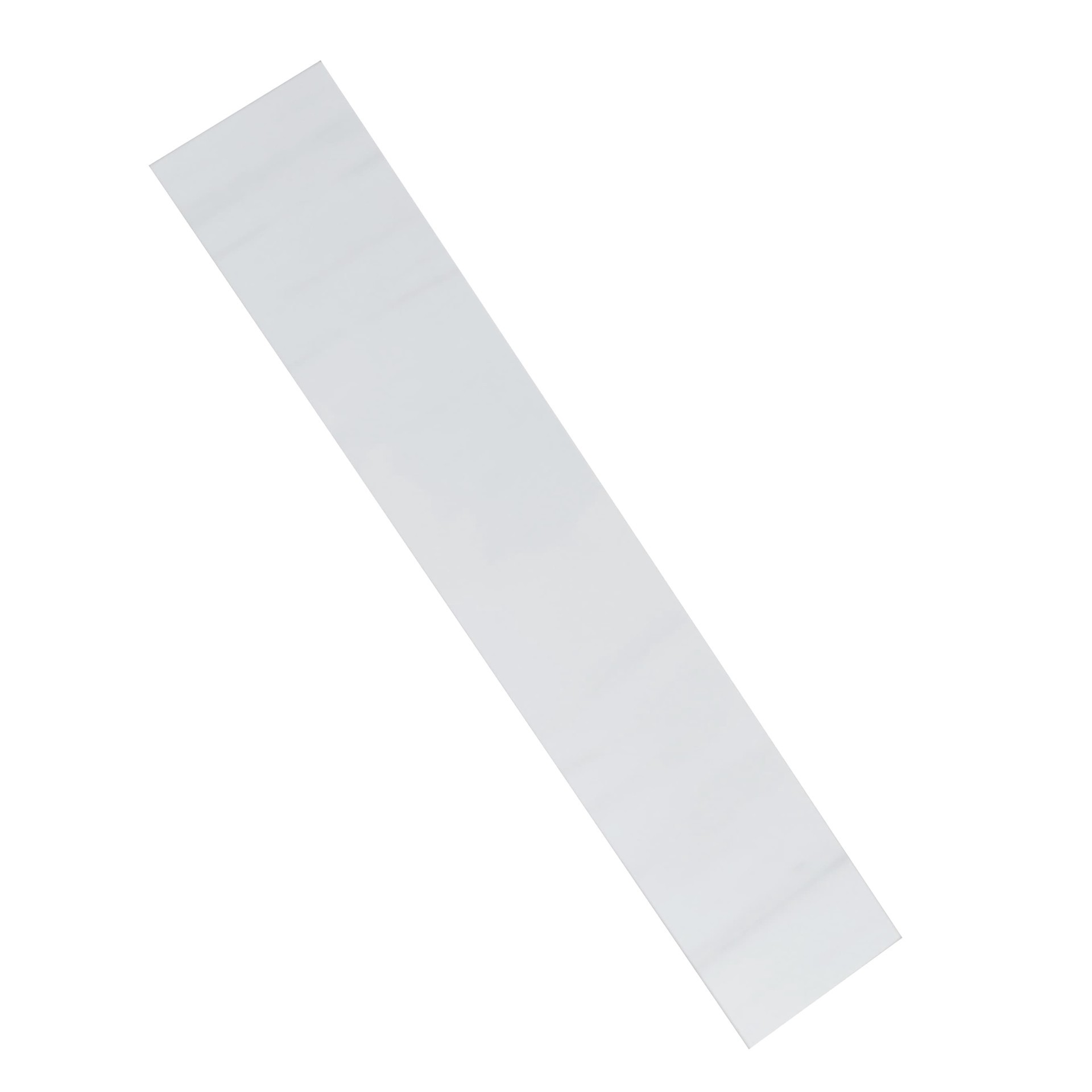 slide 2 of 3, allen + roth 4-in H x 21.5-in L White Sintered stone Bathroom Side splash, 1 ct