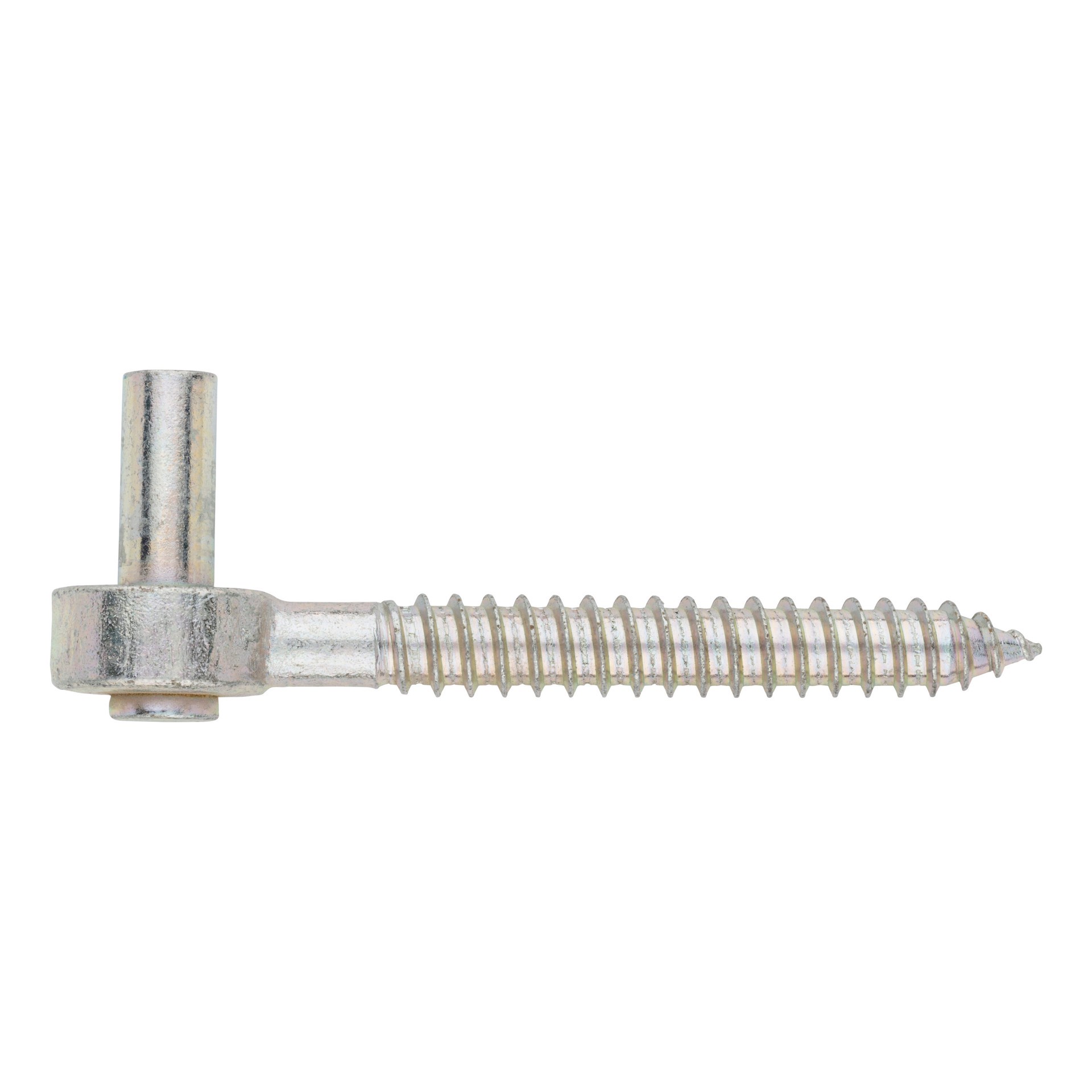 slide 2 of 6, National Hardware 0.625-in Zinc plated Steel Screw hook, 1 ct