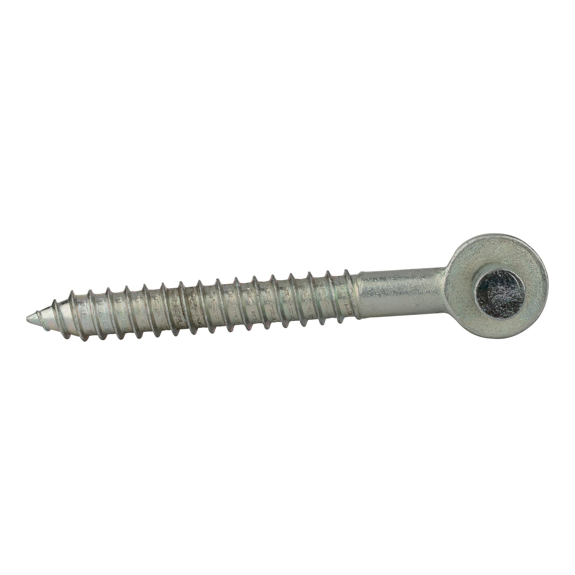 slide 4 of 6, National Hardware 0.625-in Zinc plated Steel Screw hook, 1 ct