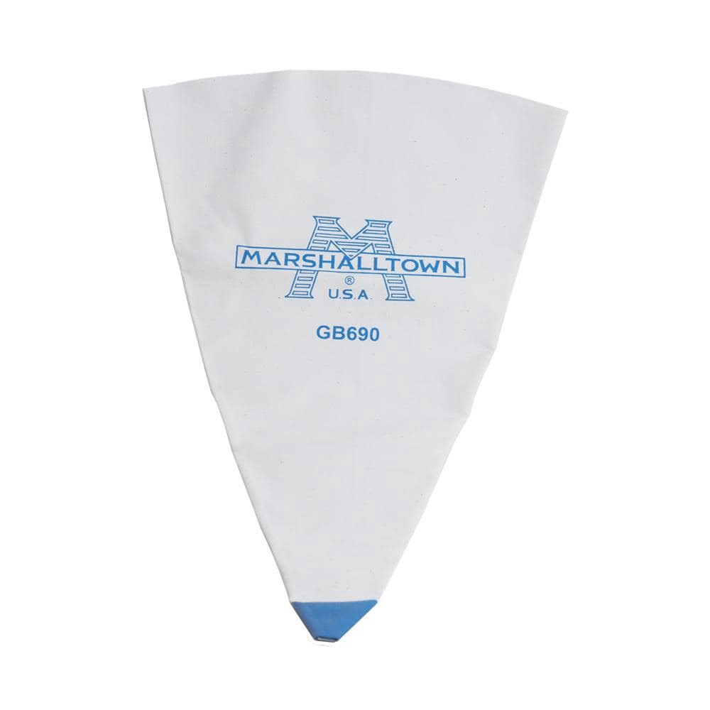 slide 4 of 5, Marshalltown White Plastic Grout bag, 1 ct