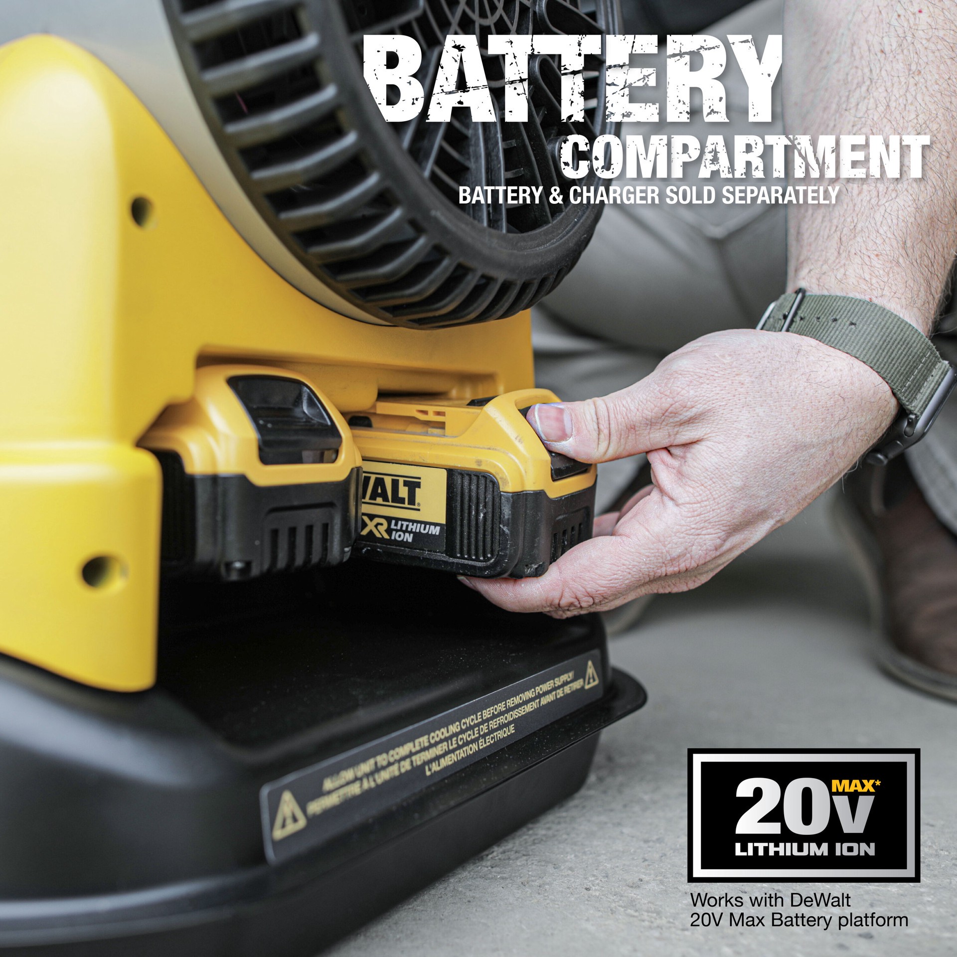 slide 4 of 6, DEWALT 90000 -BTU Forced air Outdoor Kerosene Heater, 1 ct