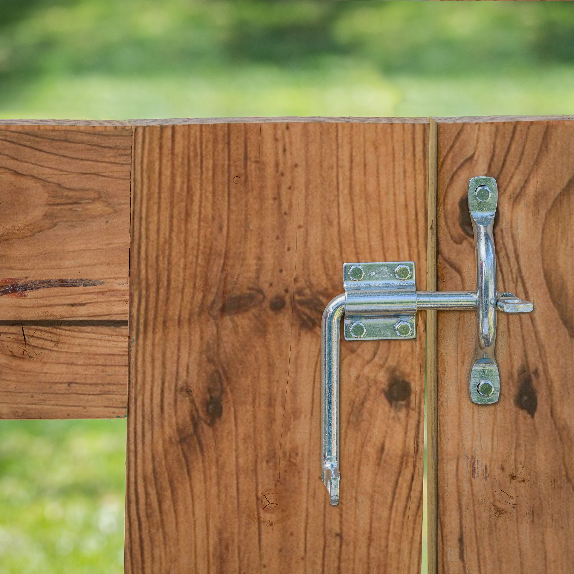 slide 6 of 6, National Hardware 17/25-in Zinc Gate latch, 1 ct