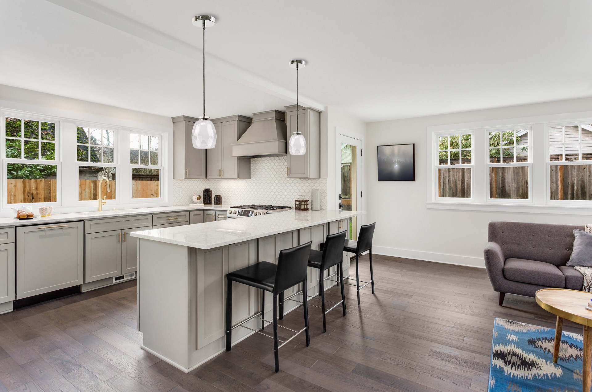 slide 5 of 6, Style Selections Mix and Match 1 -Light Chrome Transitional Cylinder Mini Hanging Pendant light, 1 ct