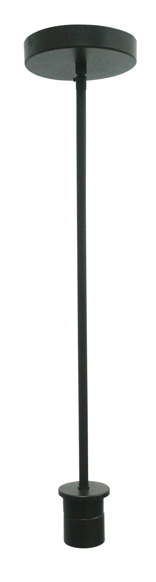 slide 1 of 6, Style Selections Mix and Match 1 -Light Matte black Transitional Cylinder Mini Hanging Pendant light, 1 ct