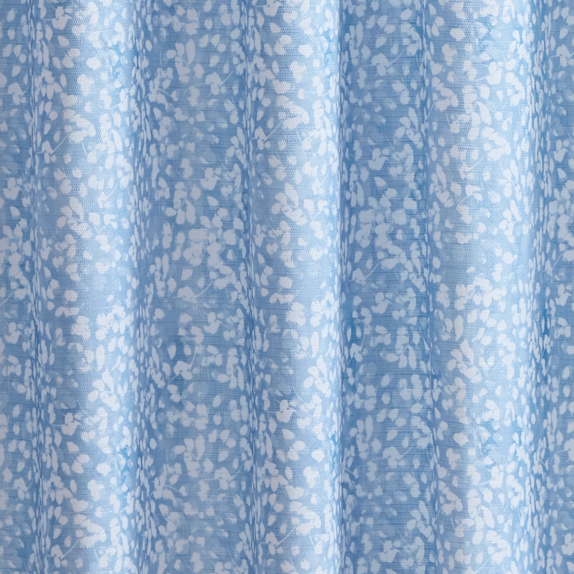 slide 3 of 5, allen + roth 72.0-in W x 72-in L Blue Abstract Mildew Resistant Polyester Shower curtain, 1 ct