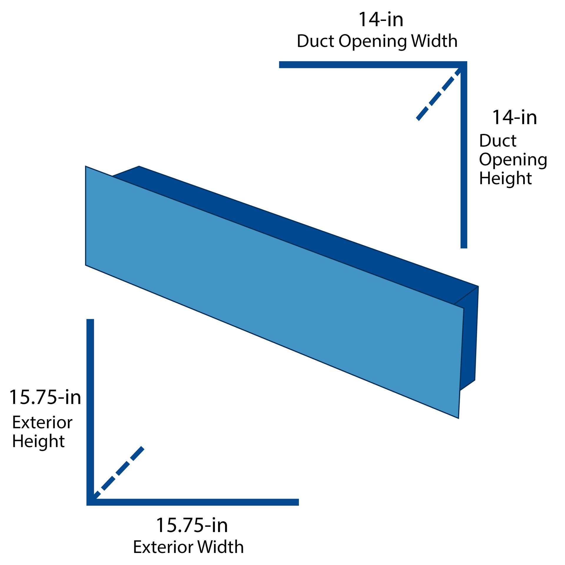 slide 2 of 2, Accord Ventilation 14-in x 14-in Steel White Sidewall/Ceiling Register, 1 ct