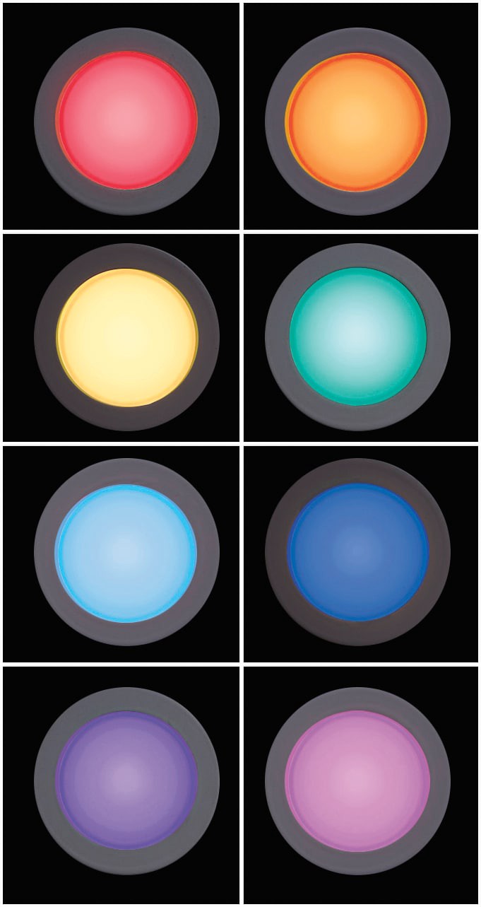 slide 6 of 6, Utilitech 3-pack Warm White Plug LED Puck Light, 1 ct