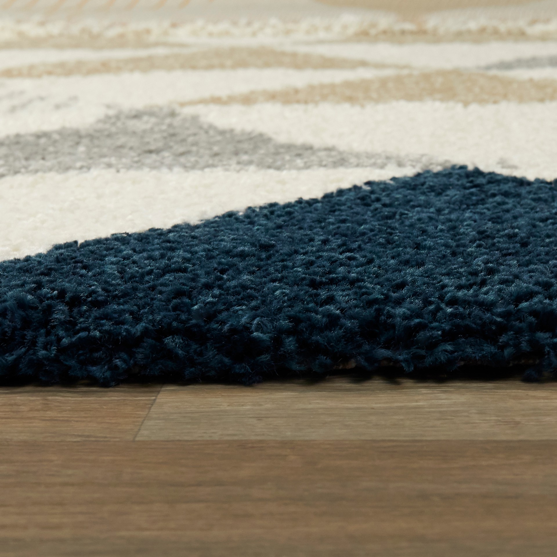 slide 4 of 6, Origin 21 Modern Geo 2 x 3 (ft) Loomed Polypropylene Multi Rectangular Indoor Geometric Mid-Century Modern Spot Clean Only Area rug, 1 ct