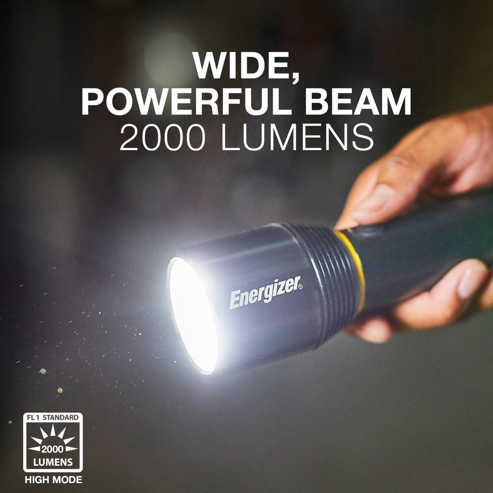 slide 5 of 6, Energizer 2000-Lumen 3 -Adjustable Mode LED Flashlight, 1 ct