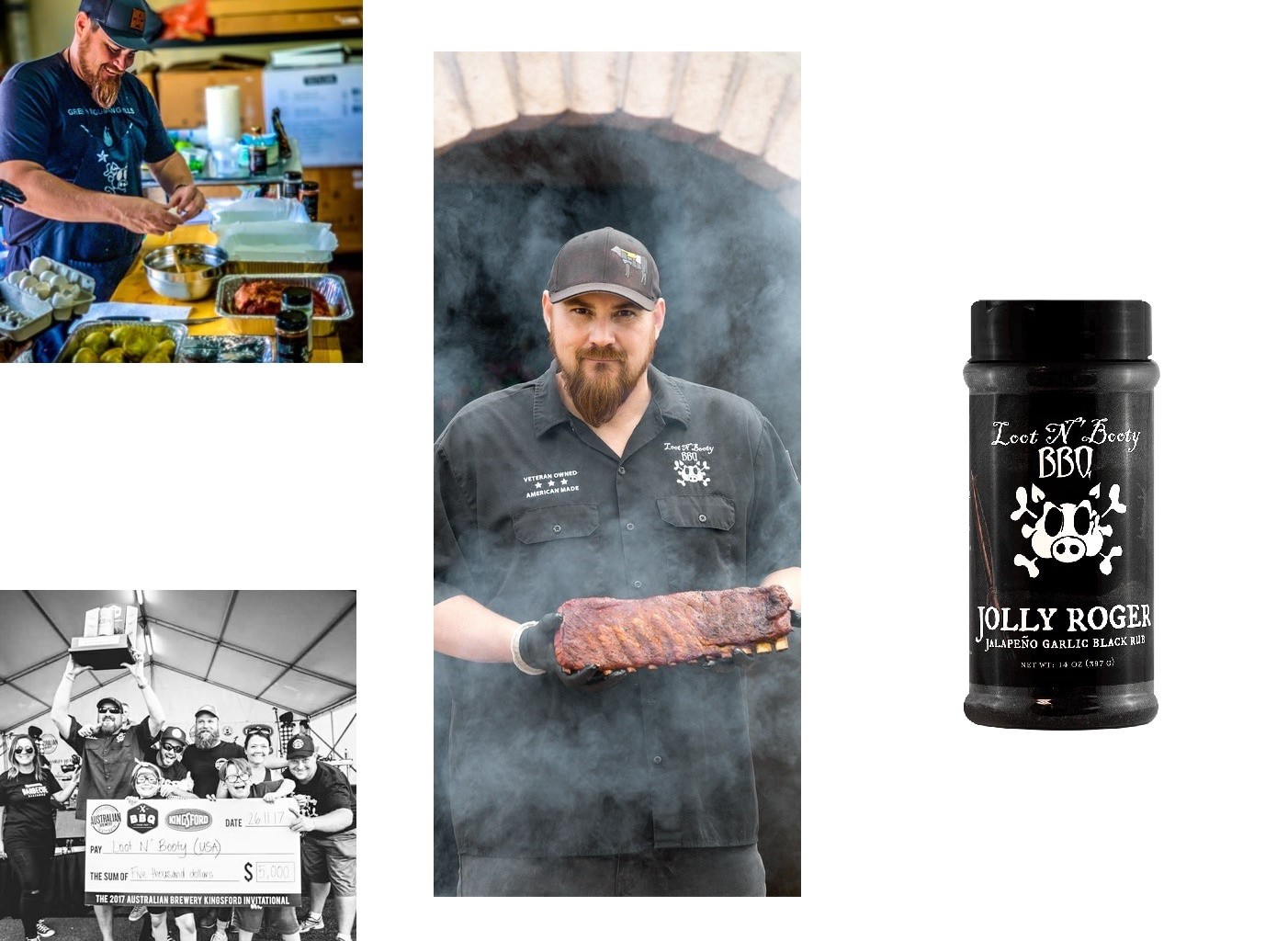 slide 3 of 3, Loot N' Booty BBQ 14-oz Jalapeno Seasoning blend, 1 ct