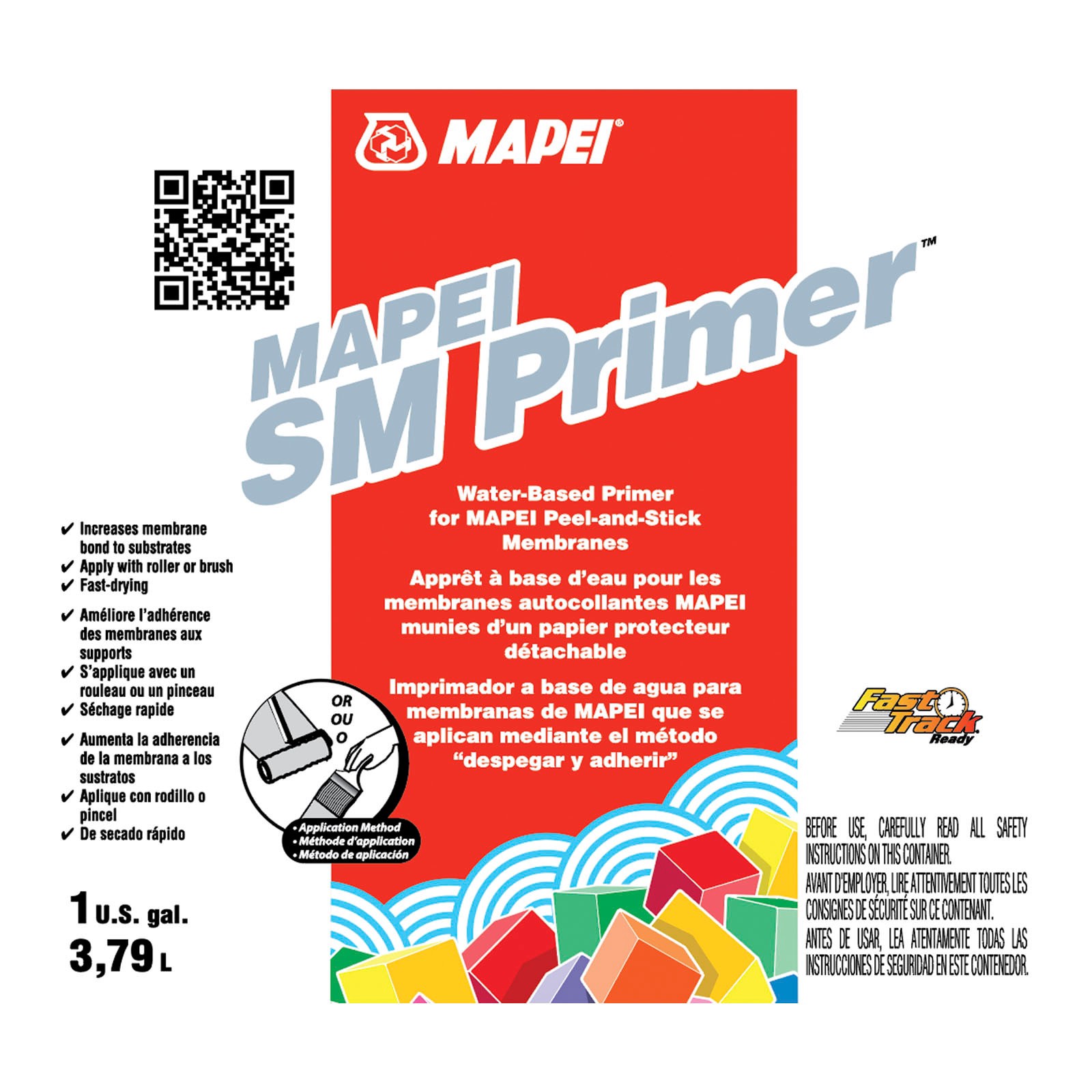 slide 3 of 6, MAPEI SM Primer 1 Gallon(s) Liquid Indoor or outdoor Primer, 1 ct
