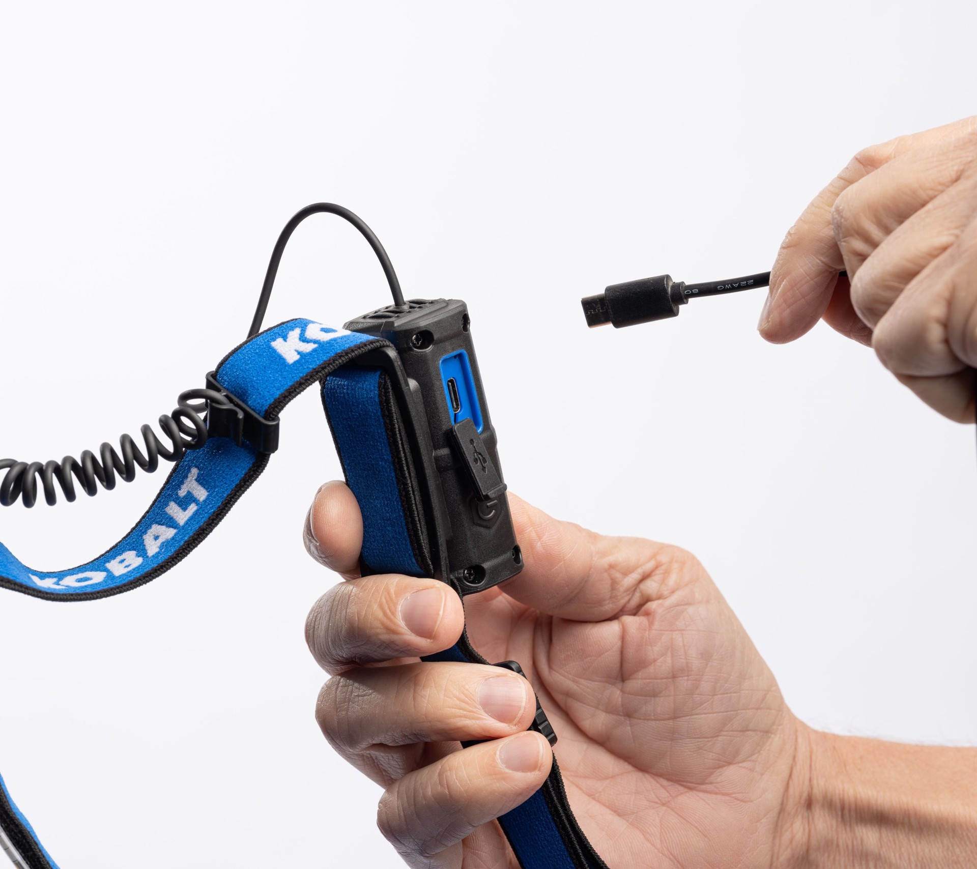 slide 6 of 6, Kobalt 400-Lumen 3 -Mode LED Rechargeable Headlamp, 1 ct