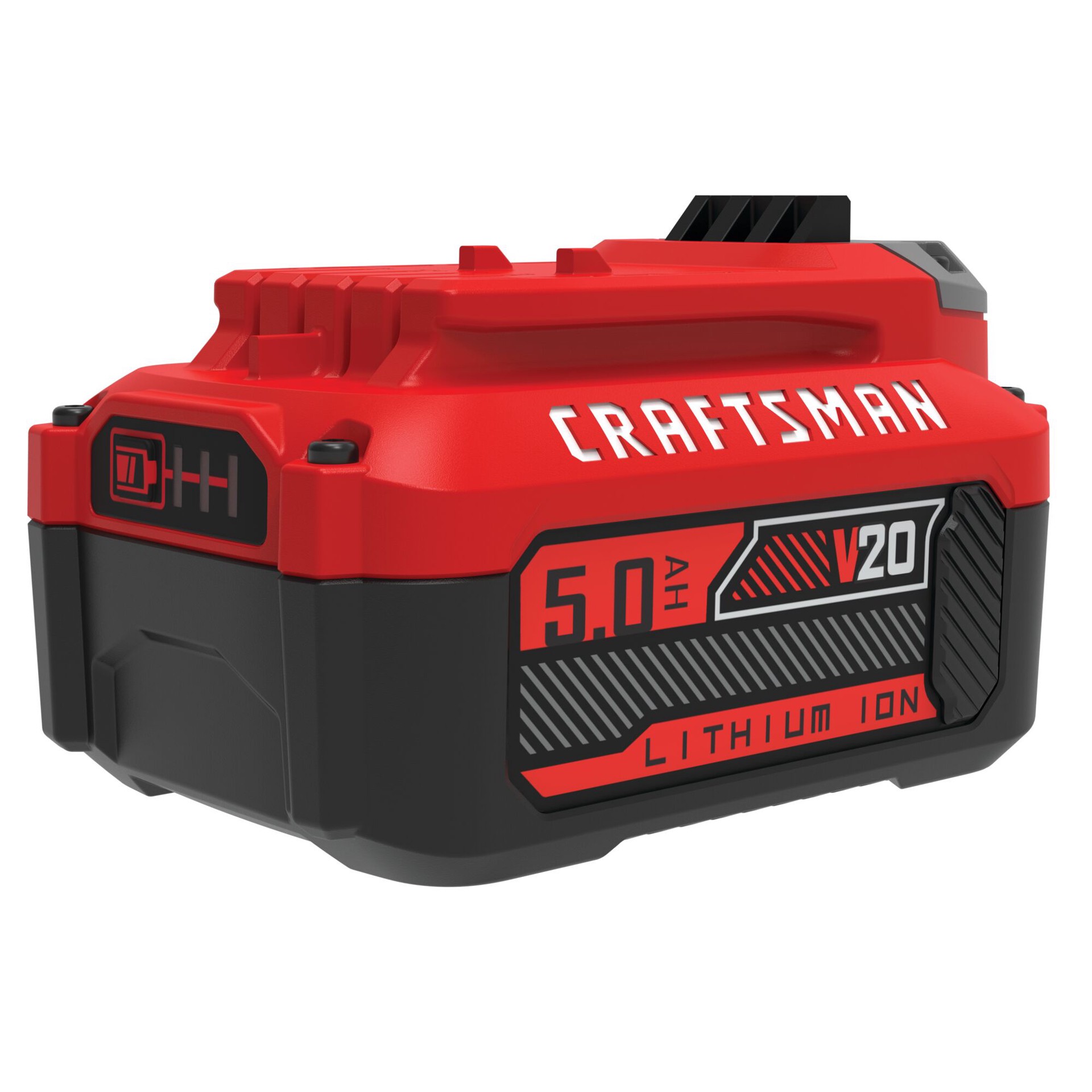 slide 5 of 6, CRAFTSMAN V20 20 -Volt 1 -Pack Lithium-ion ( 5 Ah Battery ), 1 ct