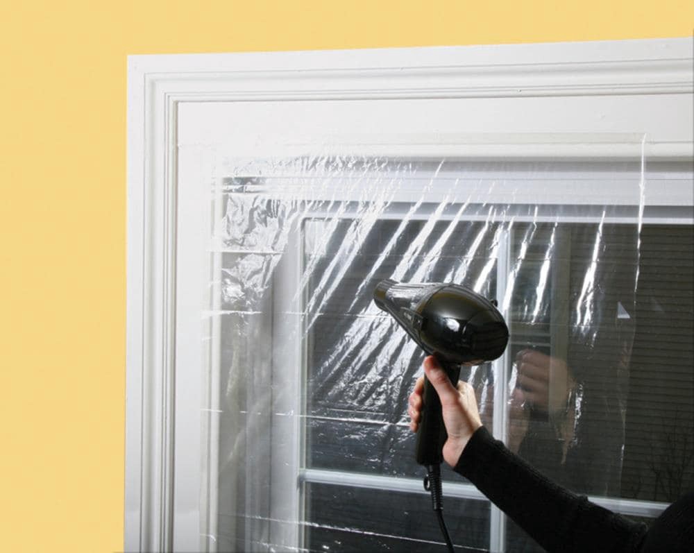 slide 5 of 5, Frost King 16-ft x 3-1/2-ft x 0.75 mils Clear Polyethylene Window Weatherstrip 3 -Pack, 1 ct