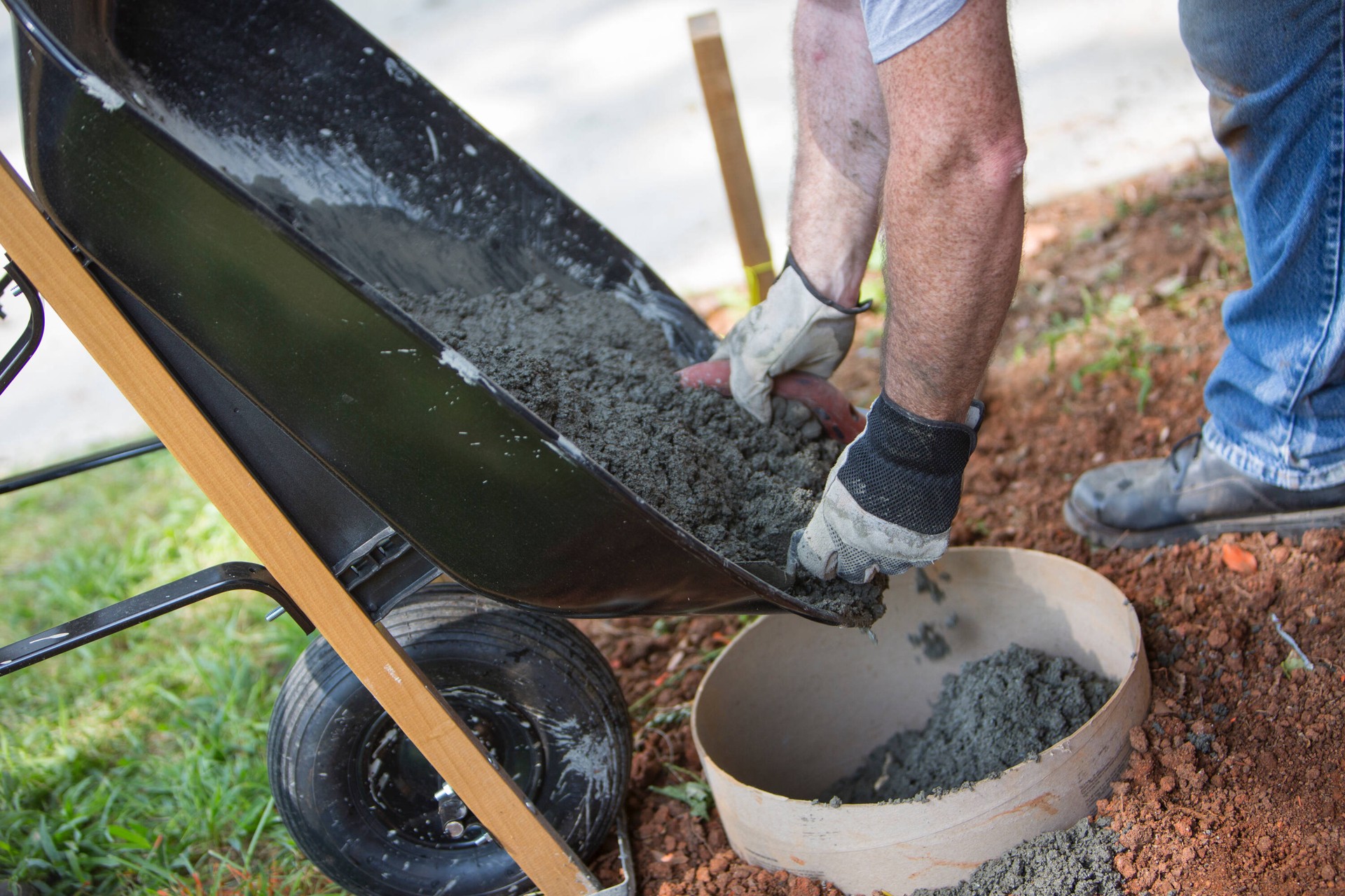 slide 3 of 6, Sakrete 8-in x 48-in Concrete Form Tube, 1 ct