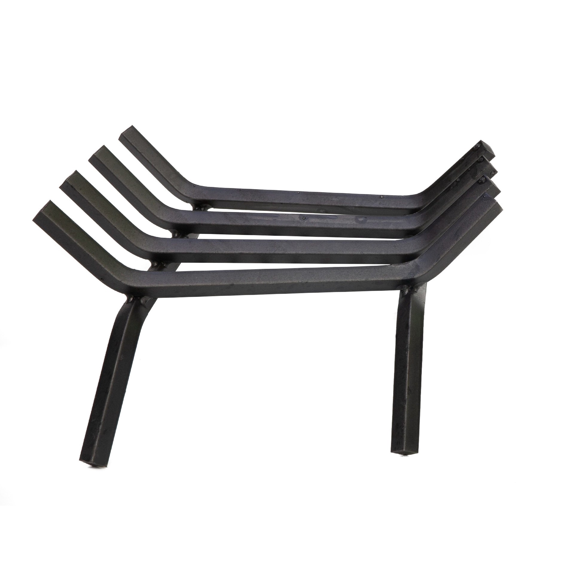 slide 4 of 6, Style Selections 1/2-in Steel 16-in 4- Fireplace Grate, 1 ct
