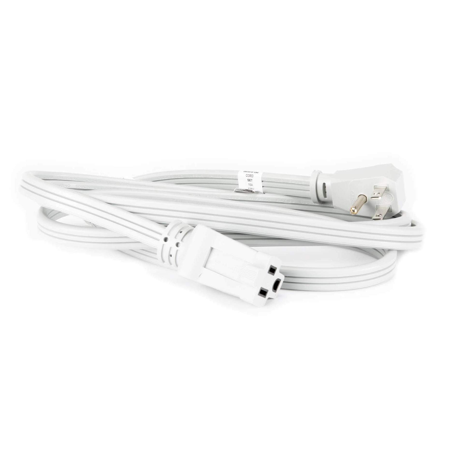 slide 2 of 2, Utilitech 6-ft 15 -Amp 3 -Prong Gray Air conditioner Appliance Power Cord, 1 ct