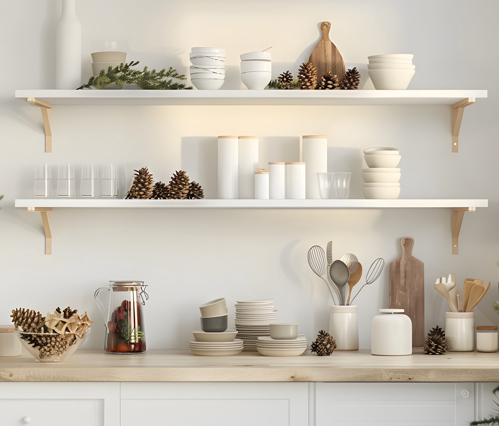 slide 4 of 6, Project Source 23.75-in D x 47.75-in L White Melamine Rectangular Shelf board, 1 ct