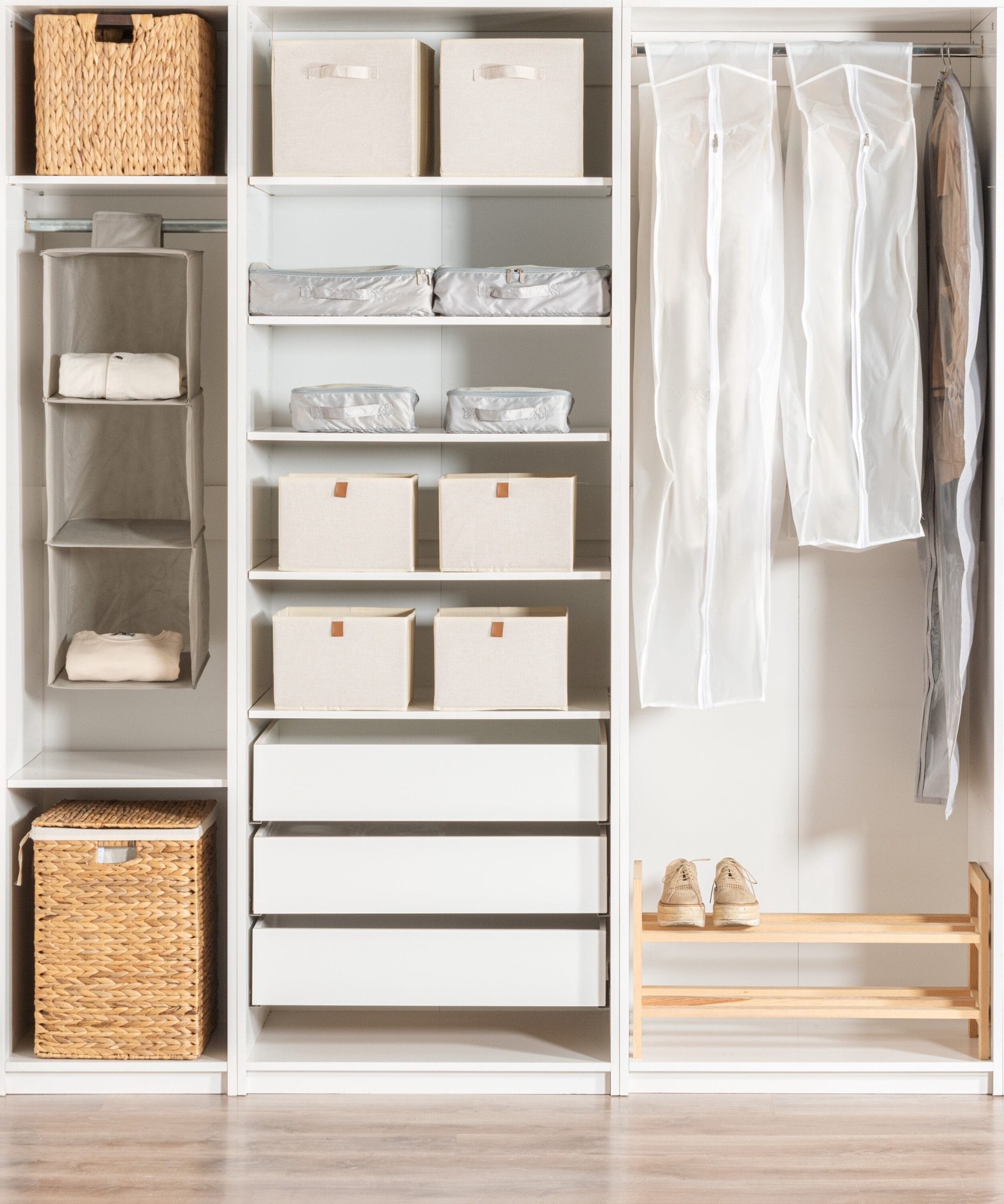 slide 6 of 6, Project Source 23.75-in D x 47.75-in L White Melamine Rectangular Shelf board, 1 ct